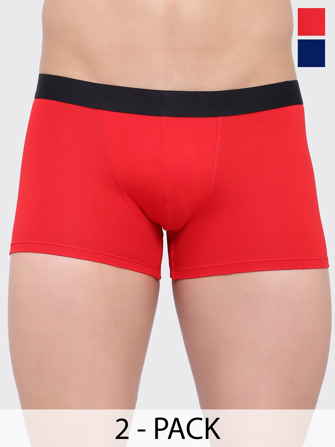

Bruchi CLUB Pack Of 2 Short Trunks ML-TRNK927-2C, Red