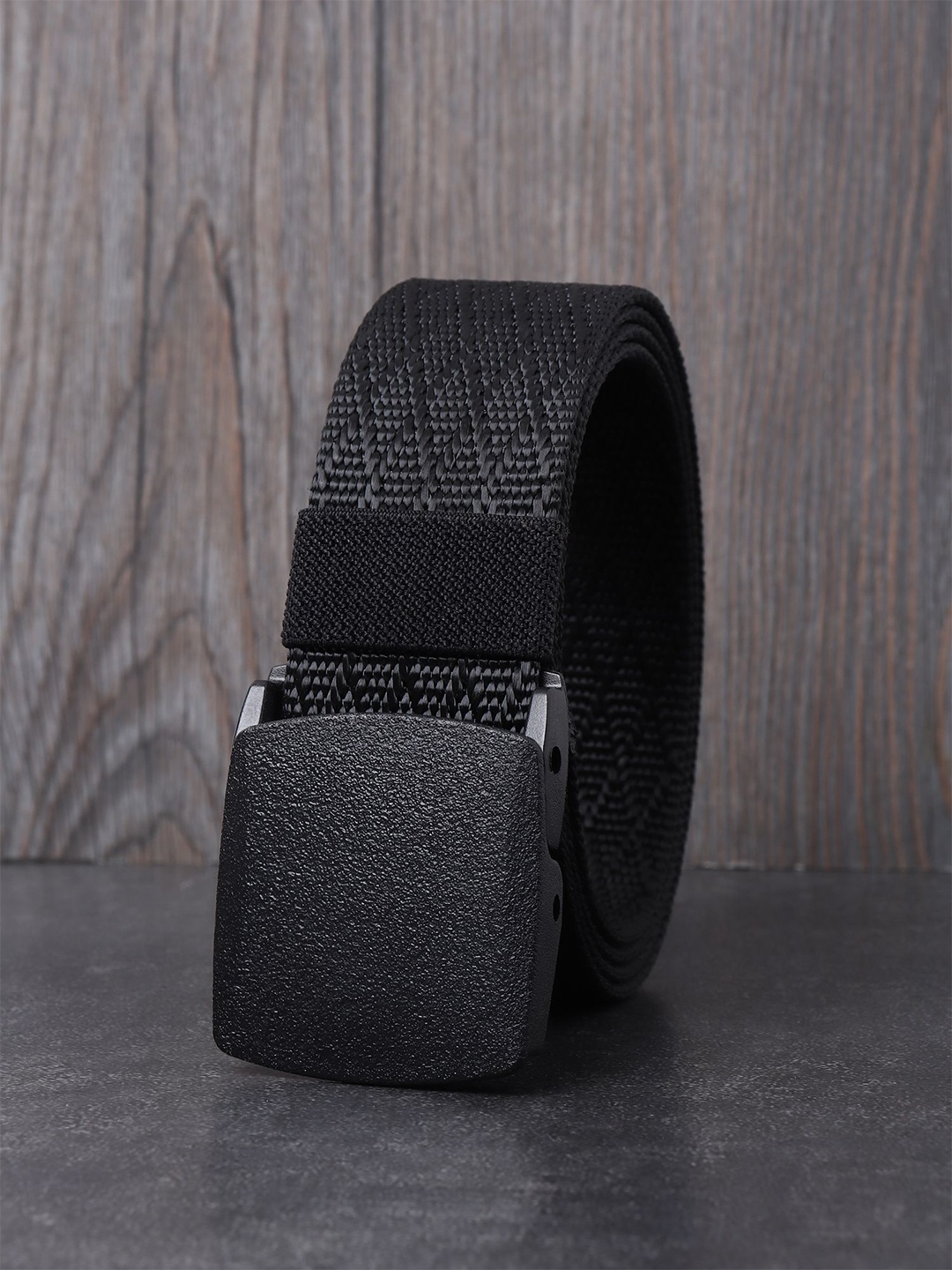 

Provogue Men Textured Formal Belt, Black