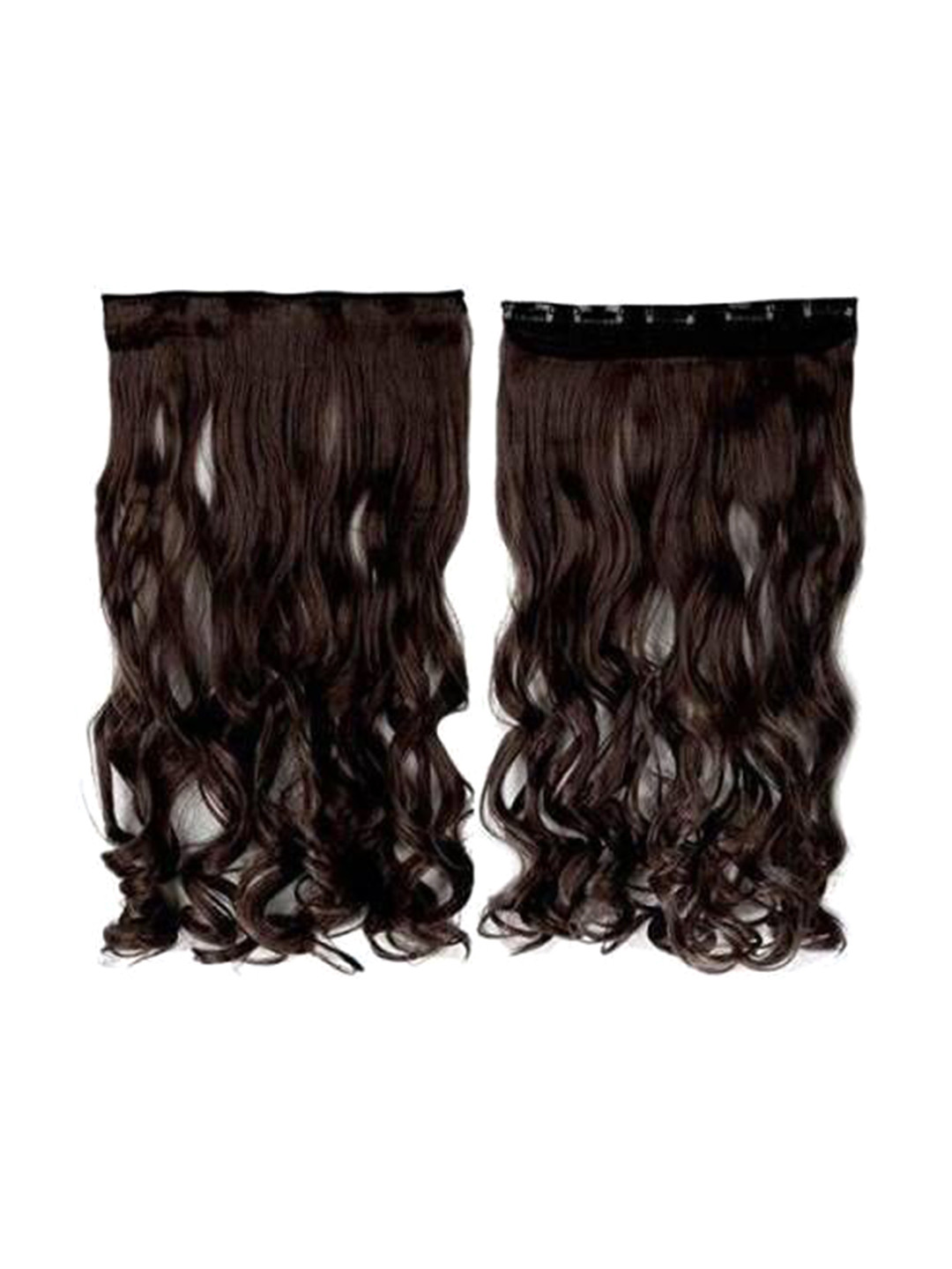 

vister Wavy Clip-In Hair Extension - Brown - 22 Inch