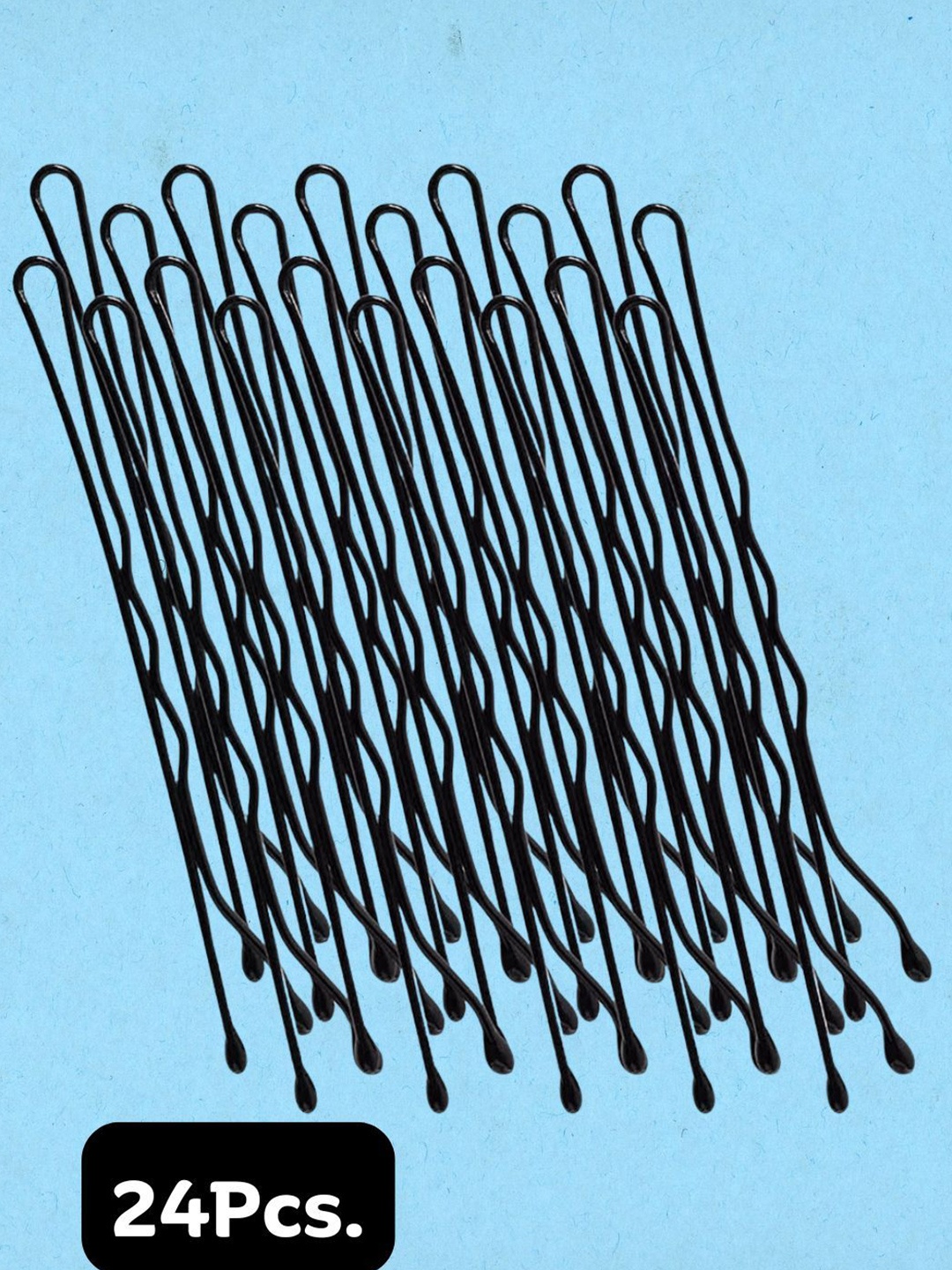 

basicare Women Bobby Pins, Black