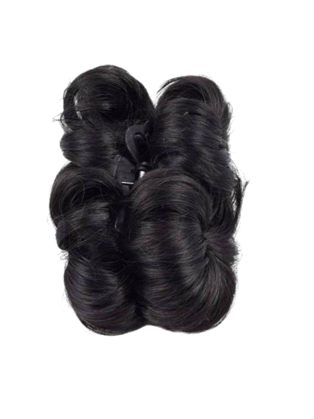 

vister Wavy Clip-In Hair Extension - 6 Inch - Black