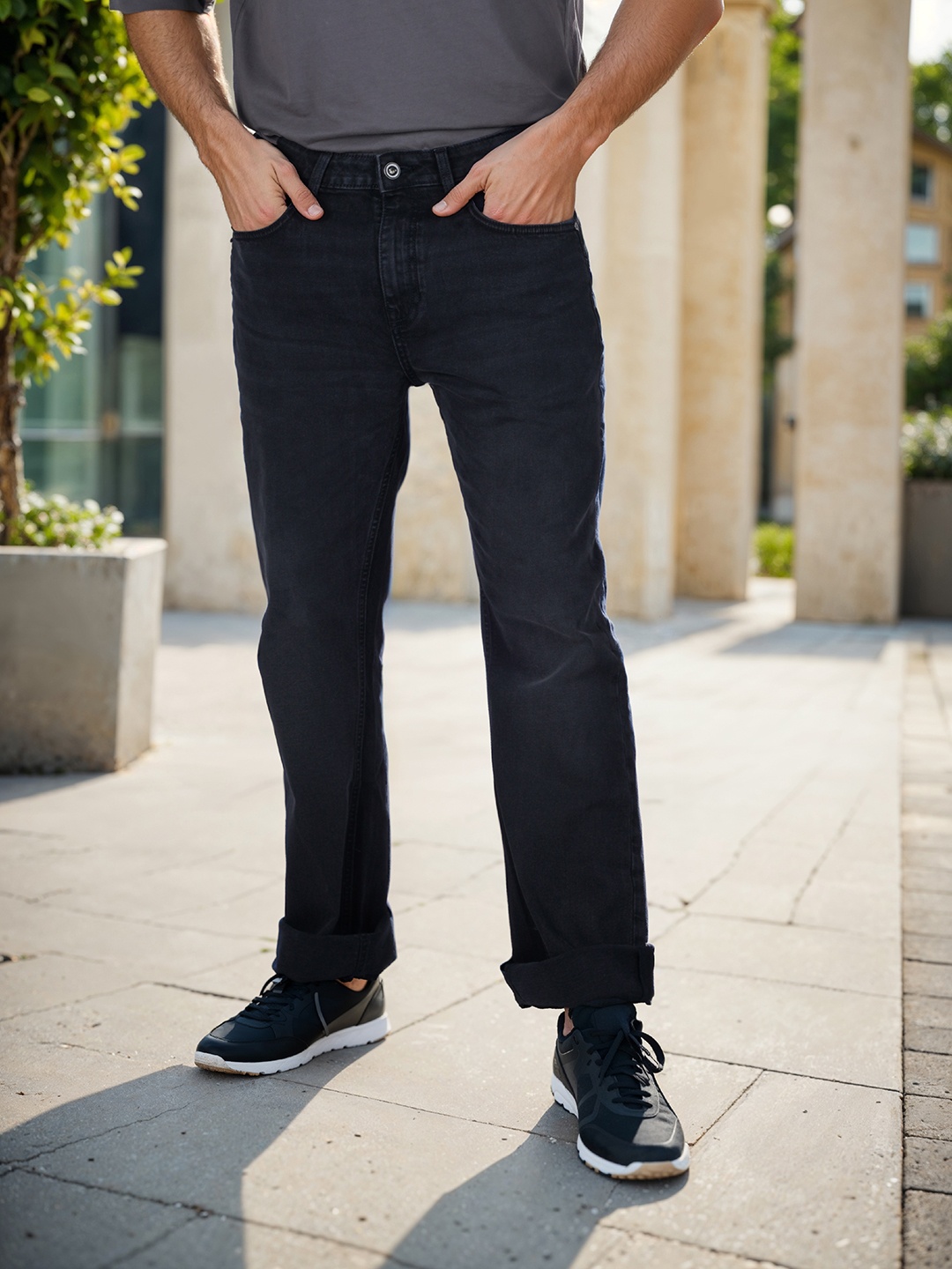 

Celio Men Jean Relaxed Fit Jeans, Black