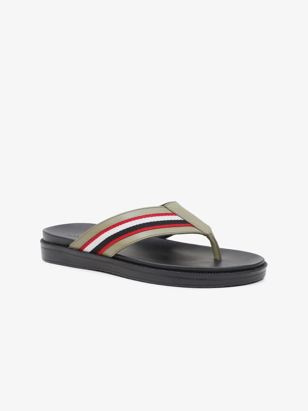 

TONI ROSSI TROVE Women Striped Comfort Sandals, Olive