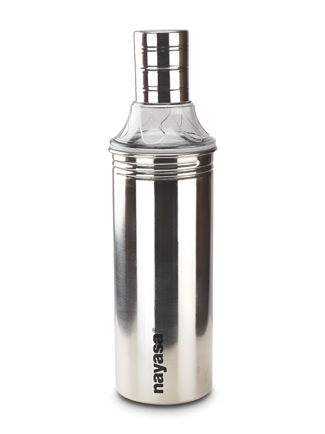 

Nayasa Silver-Tone Stainless Steel Nozzel Oil Dispenser 800 ML