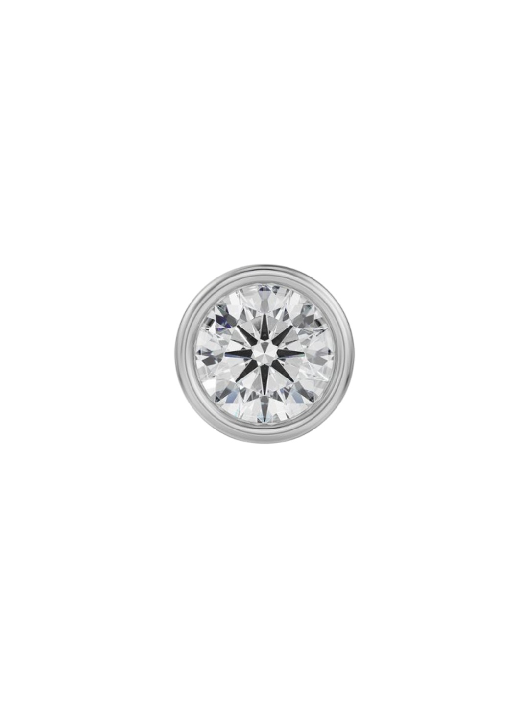 

Emori Men 0.5 CT Round Solitaire Stud -1.69 g, Gold