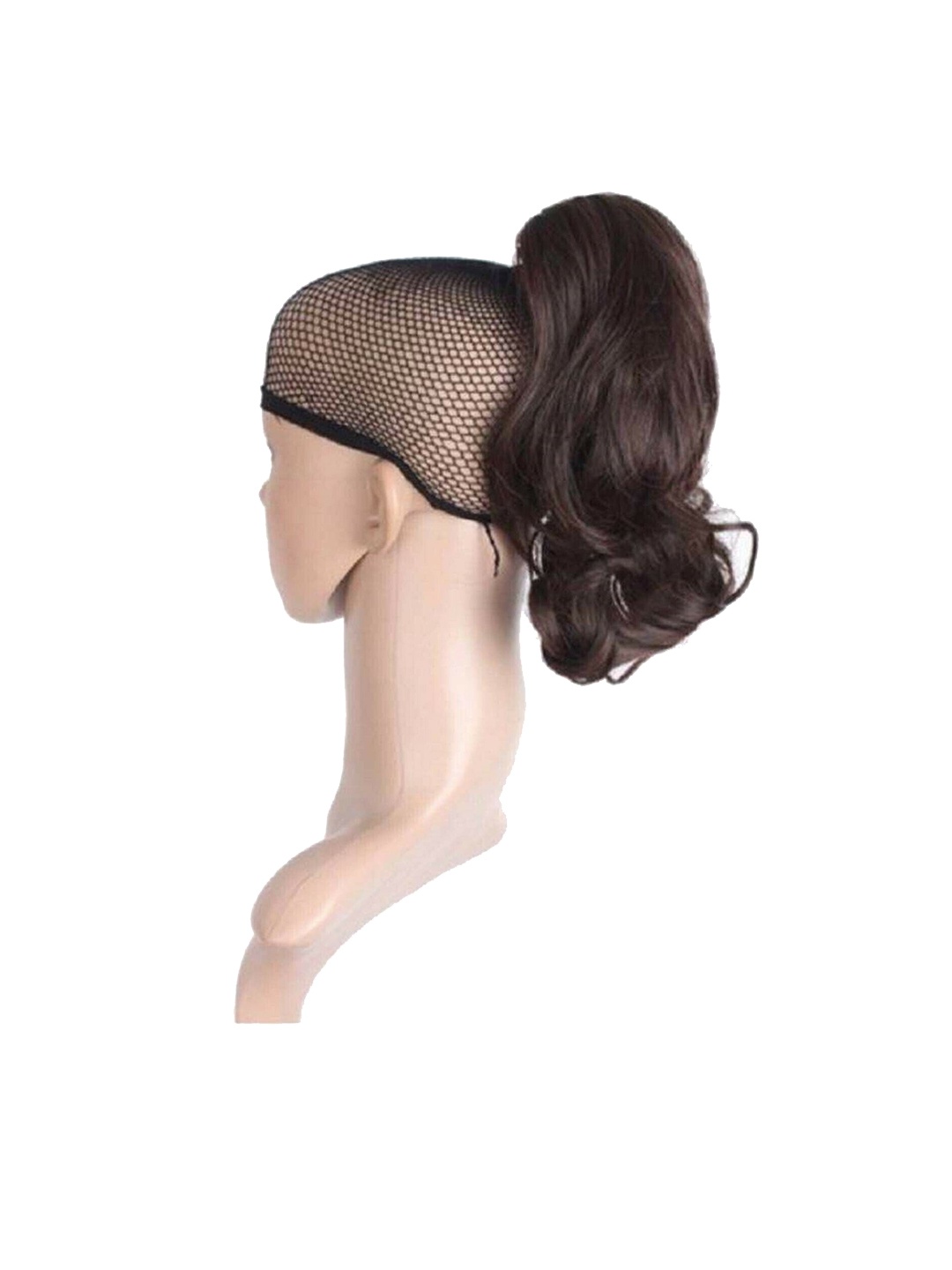

vister Wavy Clip-In Hair Extension- Brown- 18 Inch