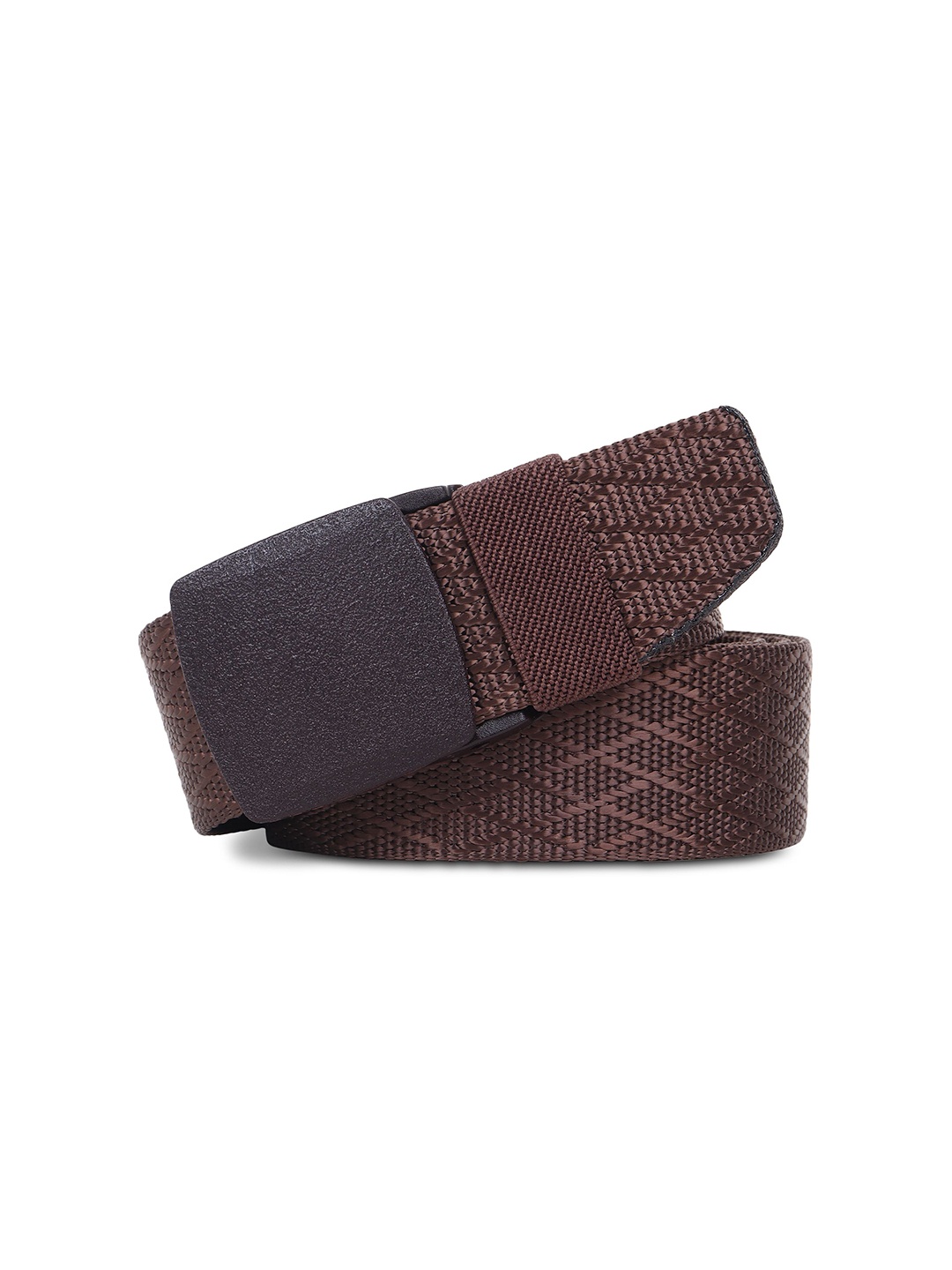 

Provogue Men Textured Belt, Brown