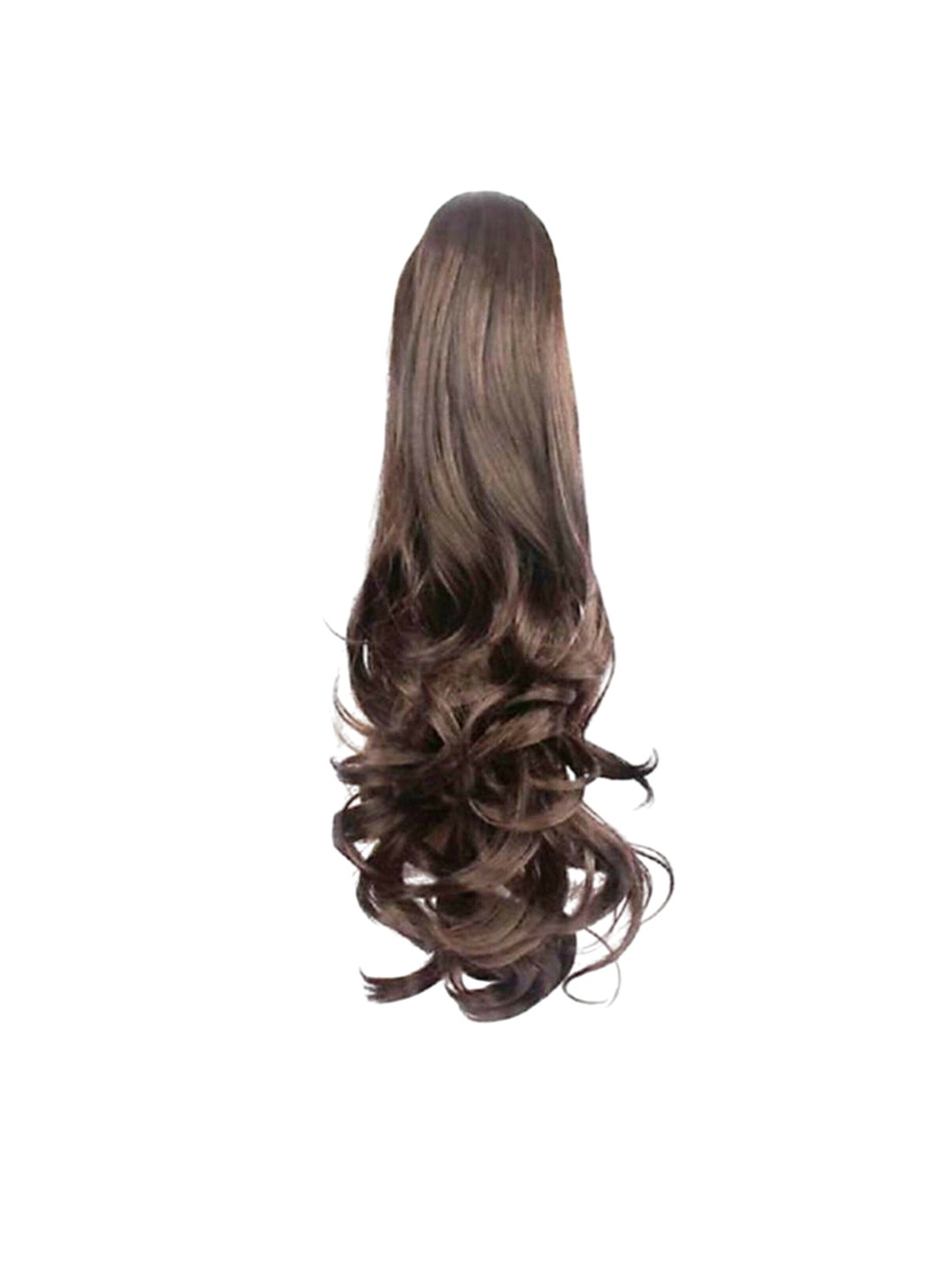 

vister Wavy Clip-In Hair Extension- Brown- 20 Inch