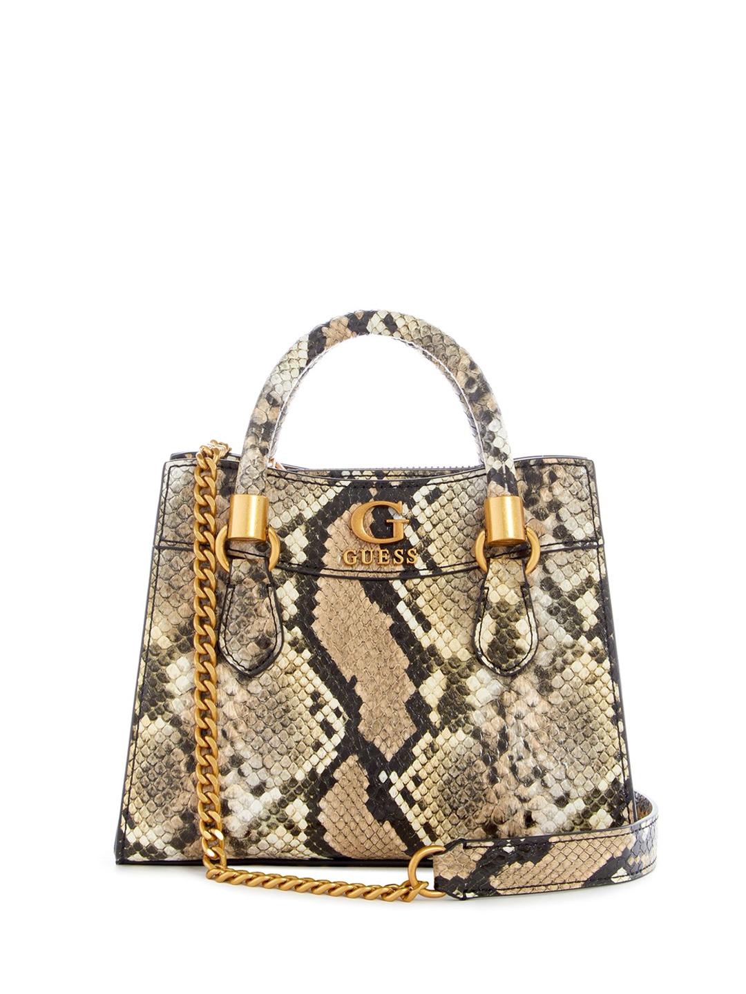 

GUESS Animal Printed PU Shopper Satchel, Multi