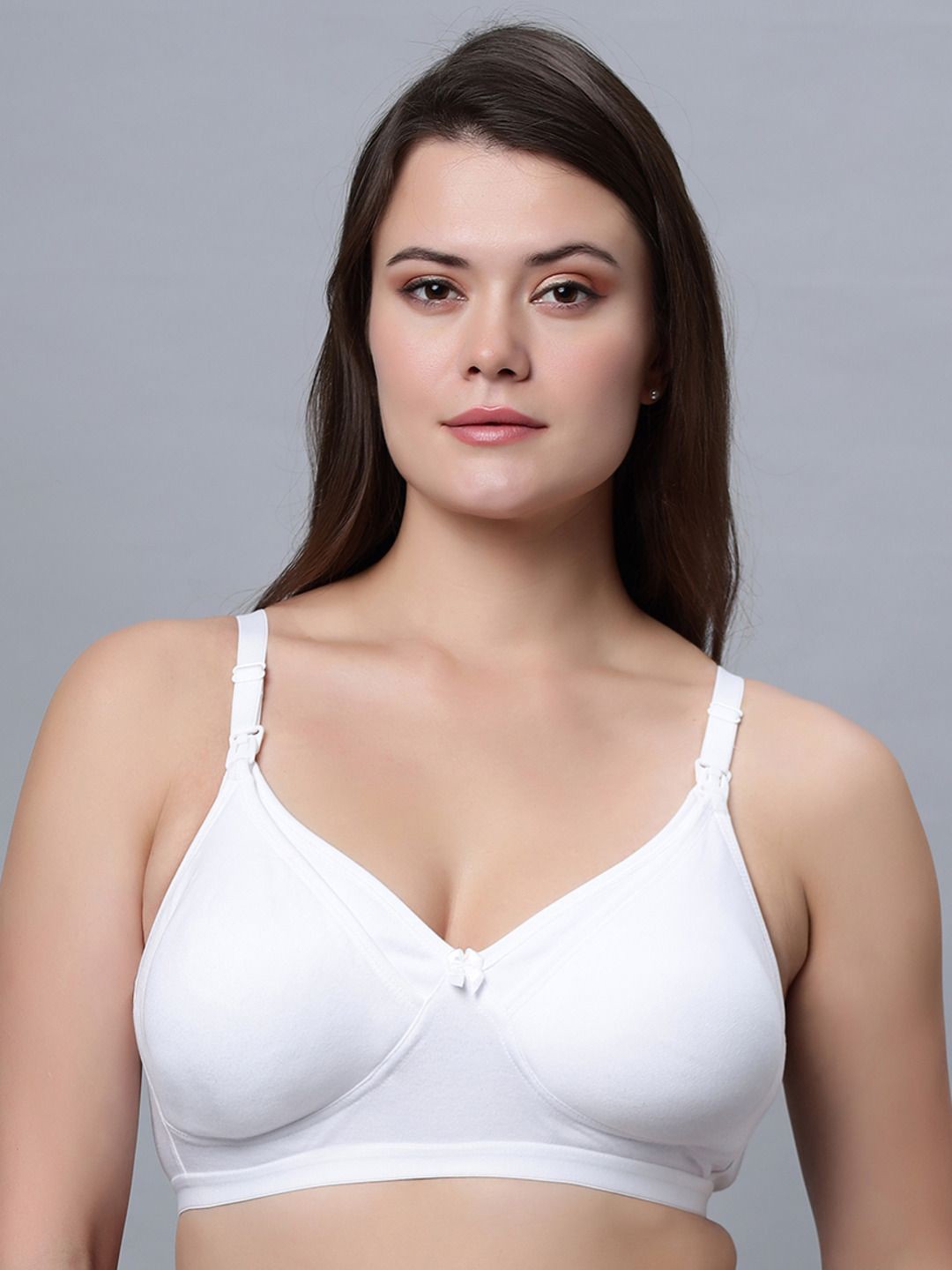 

In Care Full Coverage Cotton Maternity Bra, White