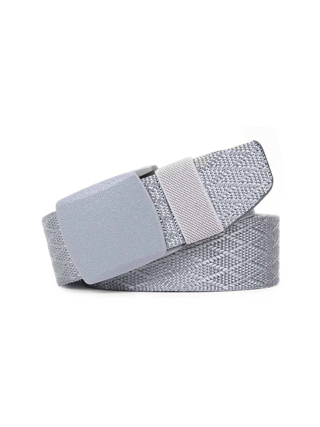 

Provogue Men Textured Belt, Grey