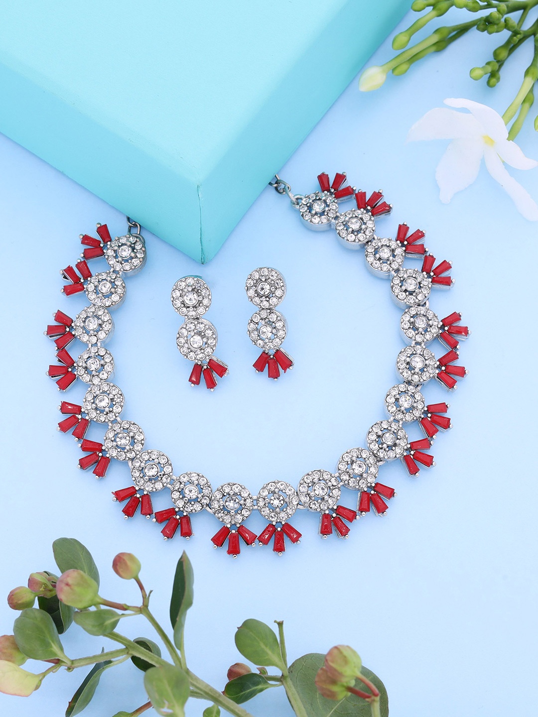 

DIVASTRI Set Of 2 Gold-Plated Necklace Set