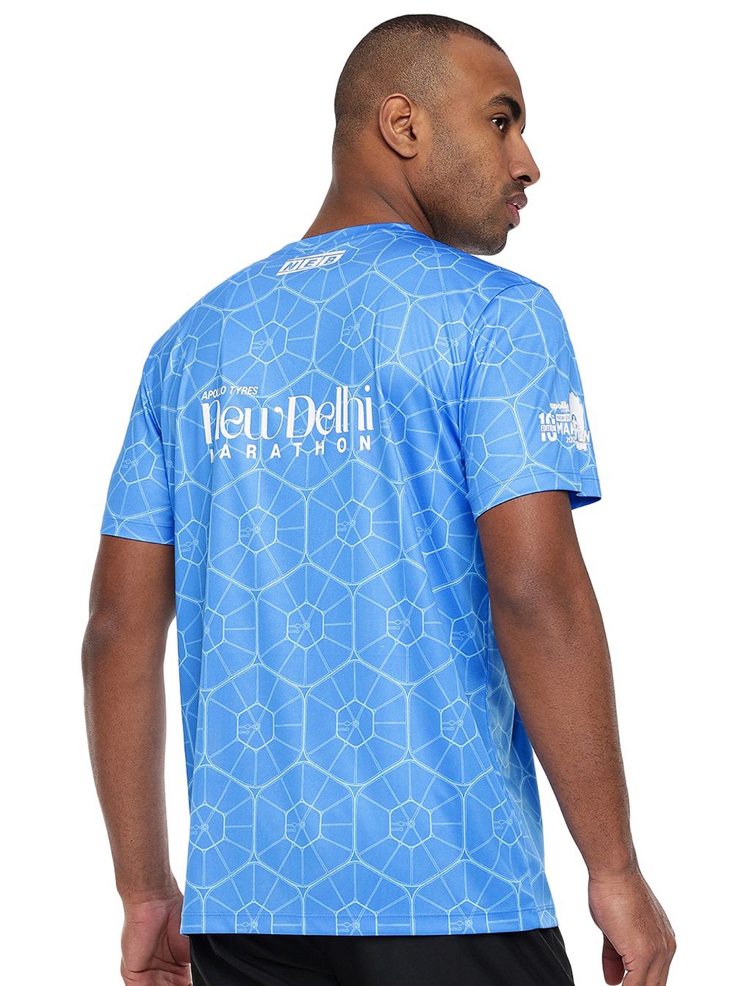 

ASICS Men Graphic Printed Round Neck T-shirt, Blue