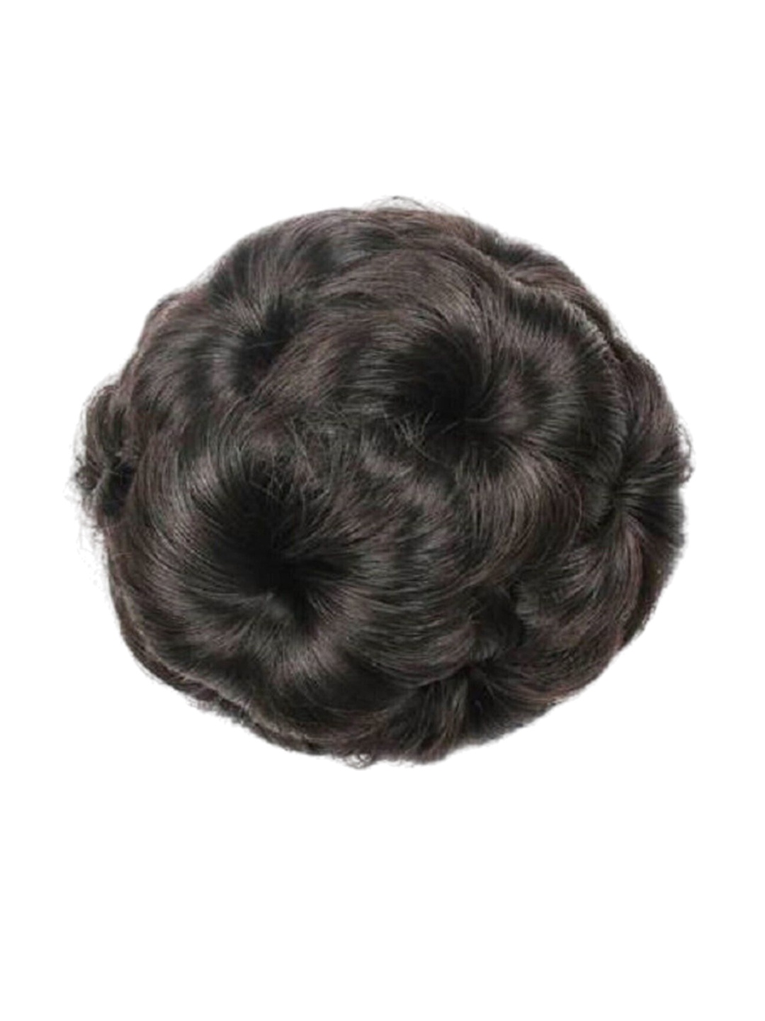 

vister Wavy Clip-In Bun Hair Extension - 6 Inch - Natural Brown