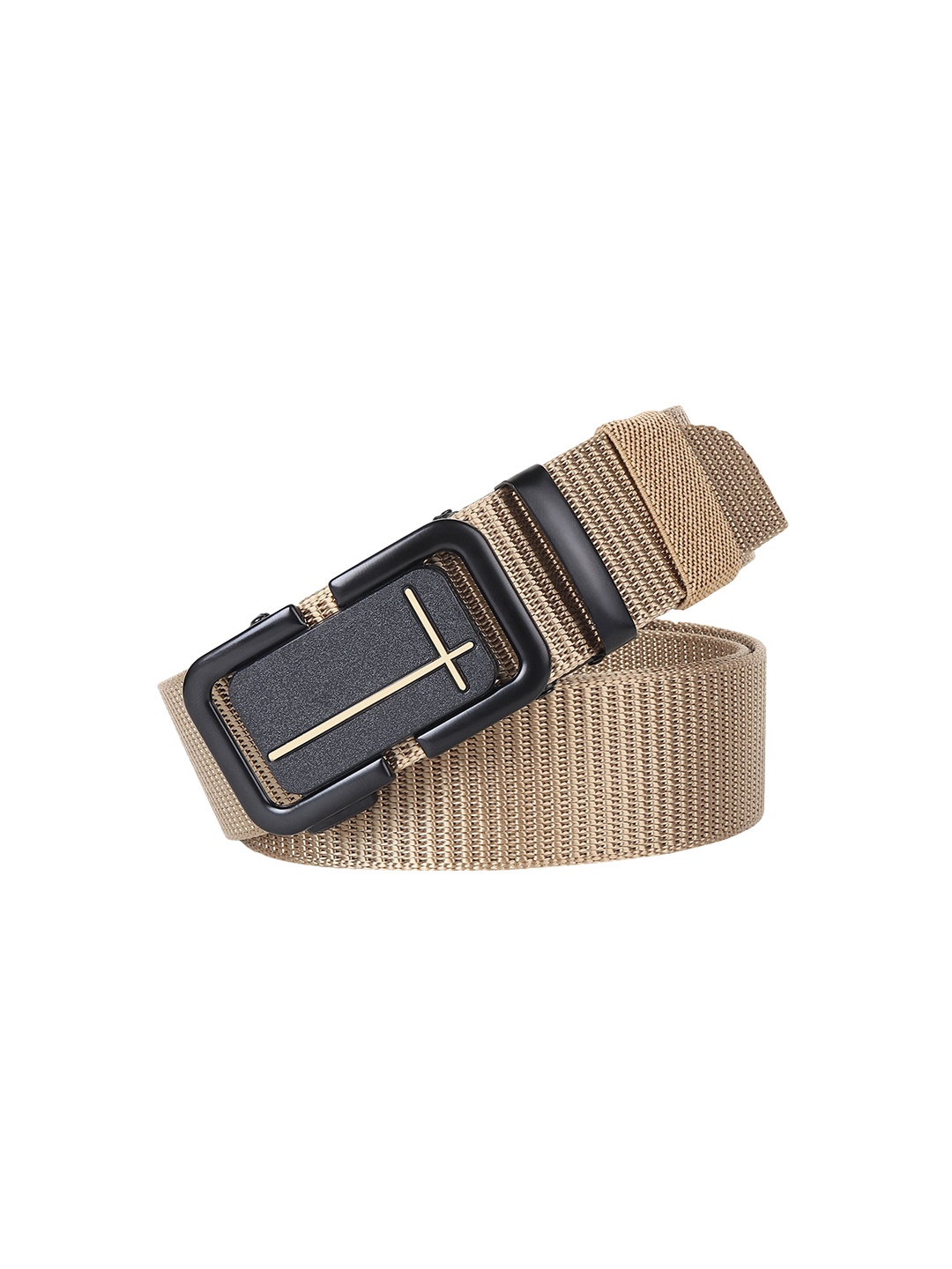 

Provogue Men Textured Belt, Cream