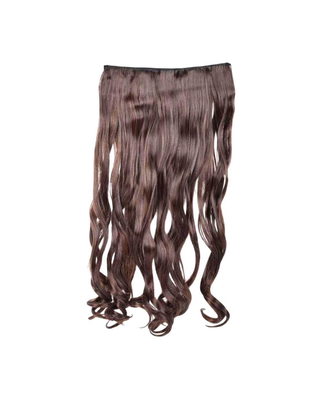 

vister Clip-In Curly Hair Extension - Brown - 24 Inch