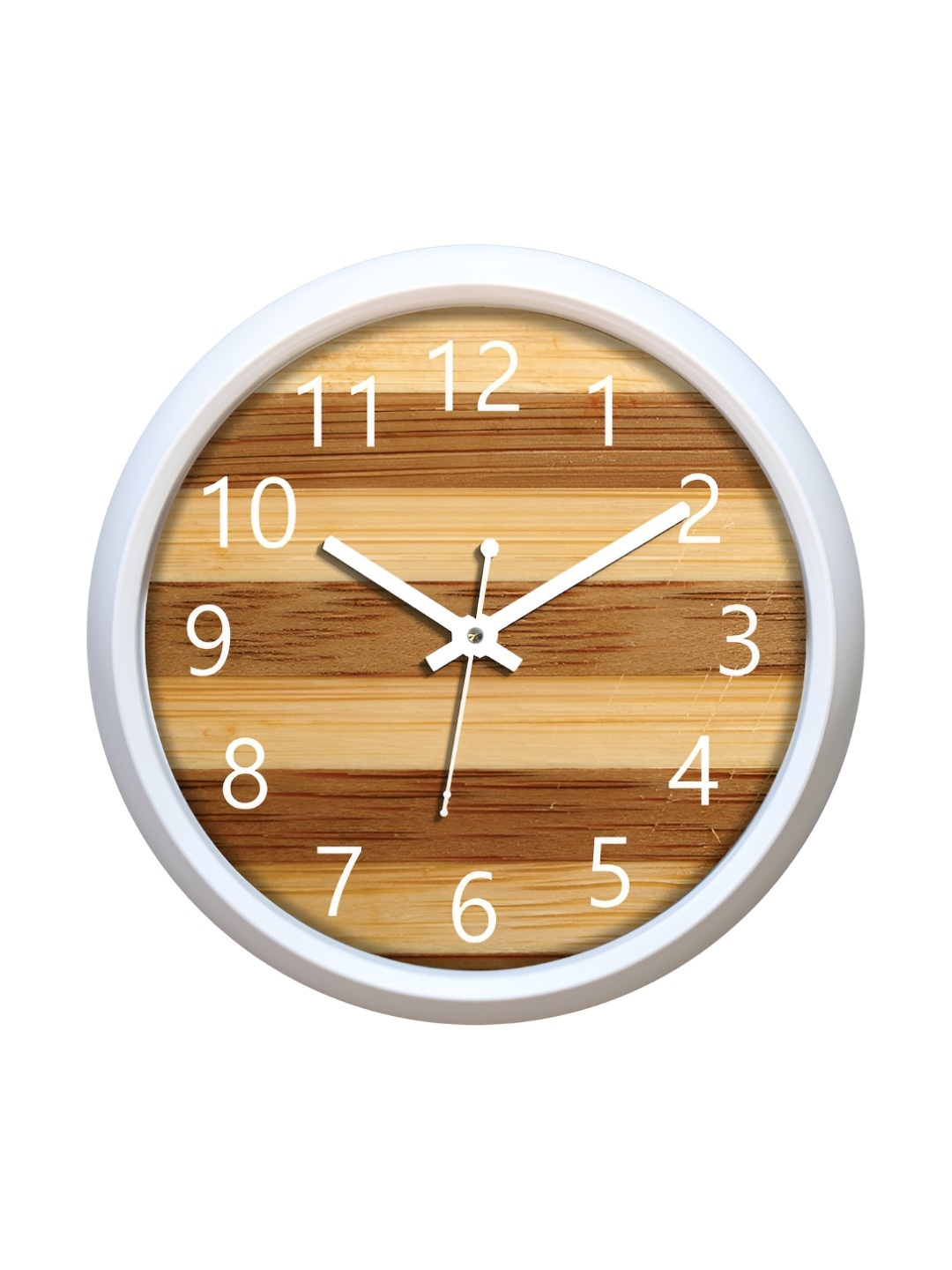 

Aura Brown Contemporary Wall Clock