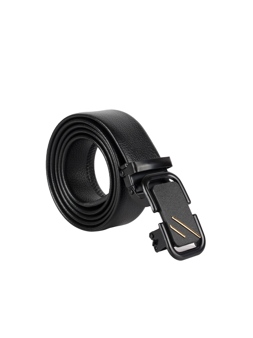 

CIMONI Men Textured Formal Belt, Black
