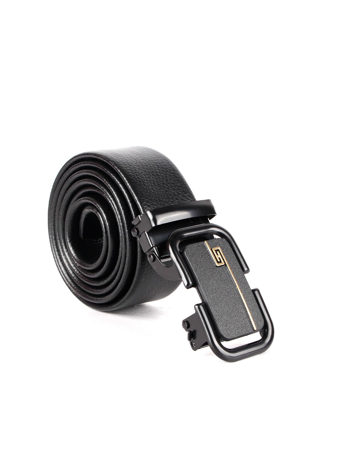 

CIMONI Men Autolock Formal Belt, Black