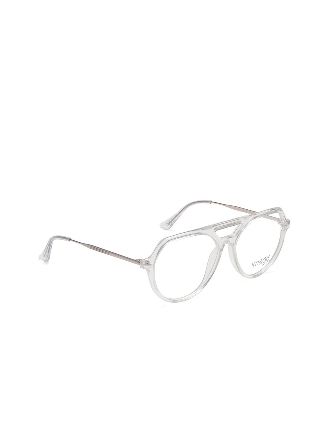 

Image Men Full Rim Aviator Frames, White