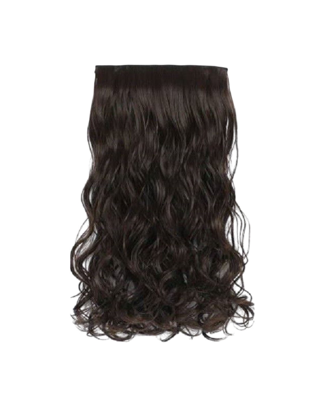 

vister Wavy Clip-In Hair Extension - 20 Inch - Black