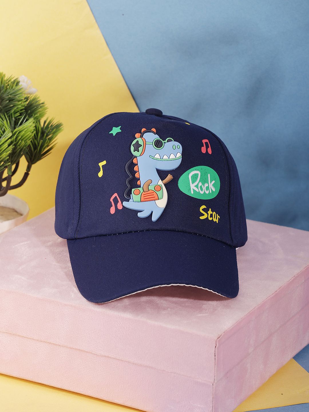 

PASSION PETALS Boys Printed Baseball Cap, Blue