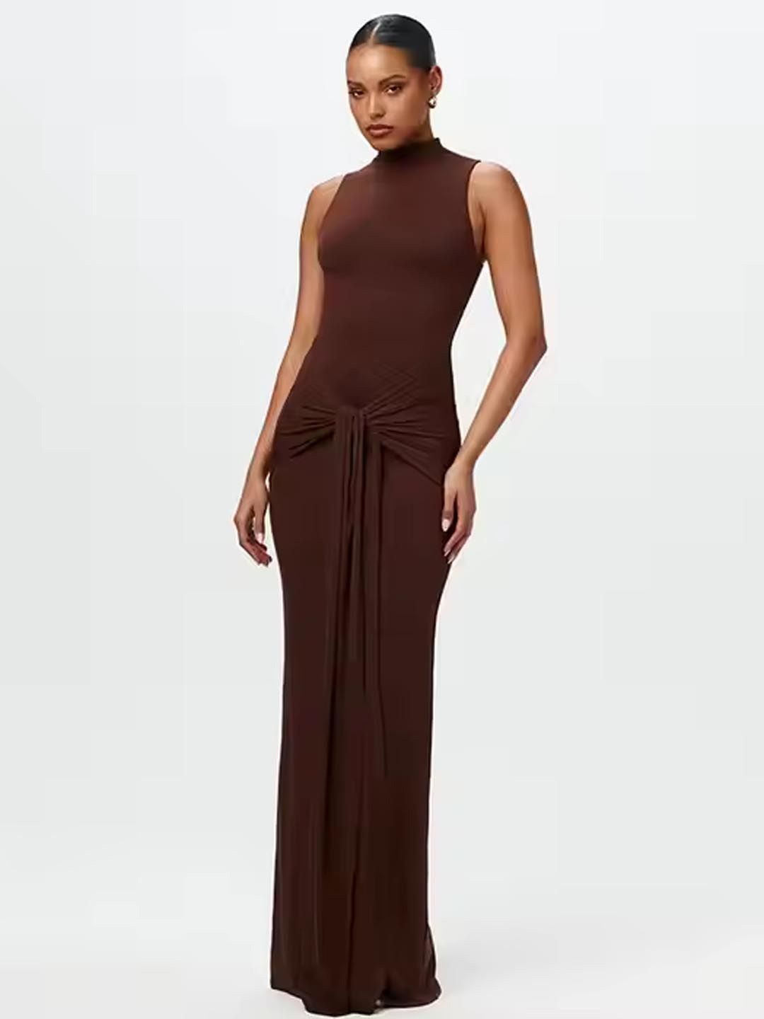 

StyleCast Maxi Dress, Brown