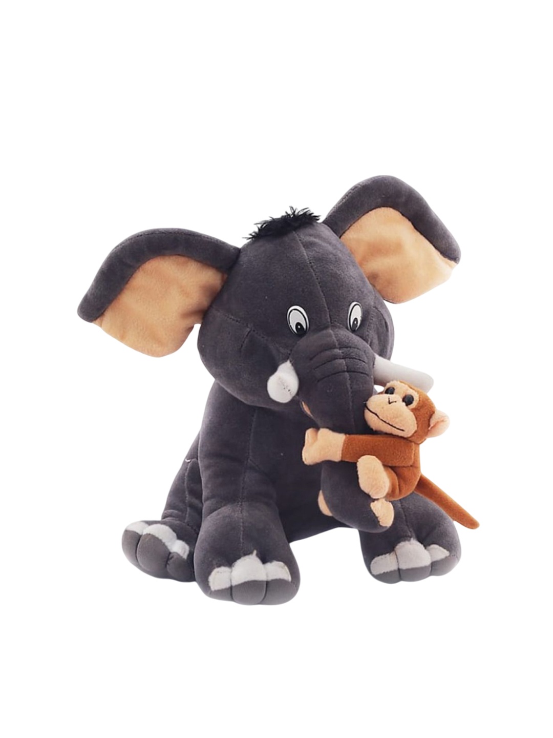 

Natkhat Polyfill Animals and Birds Soft Toys and Dolls, Grey