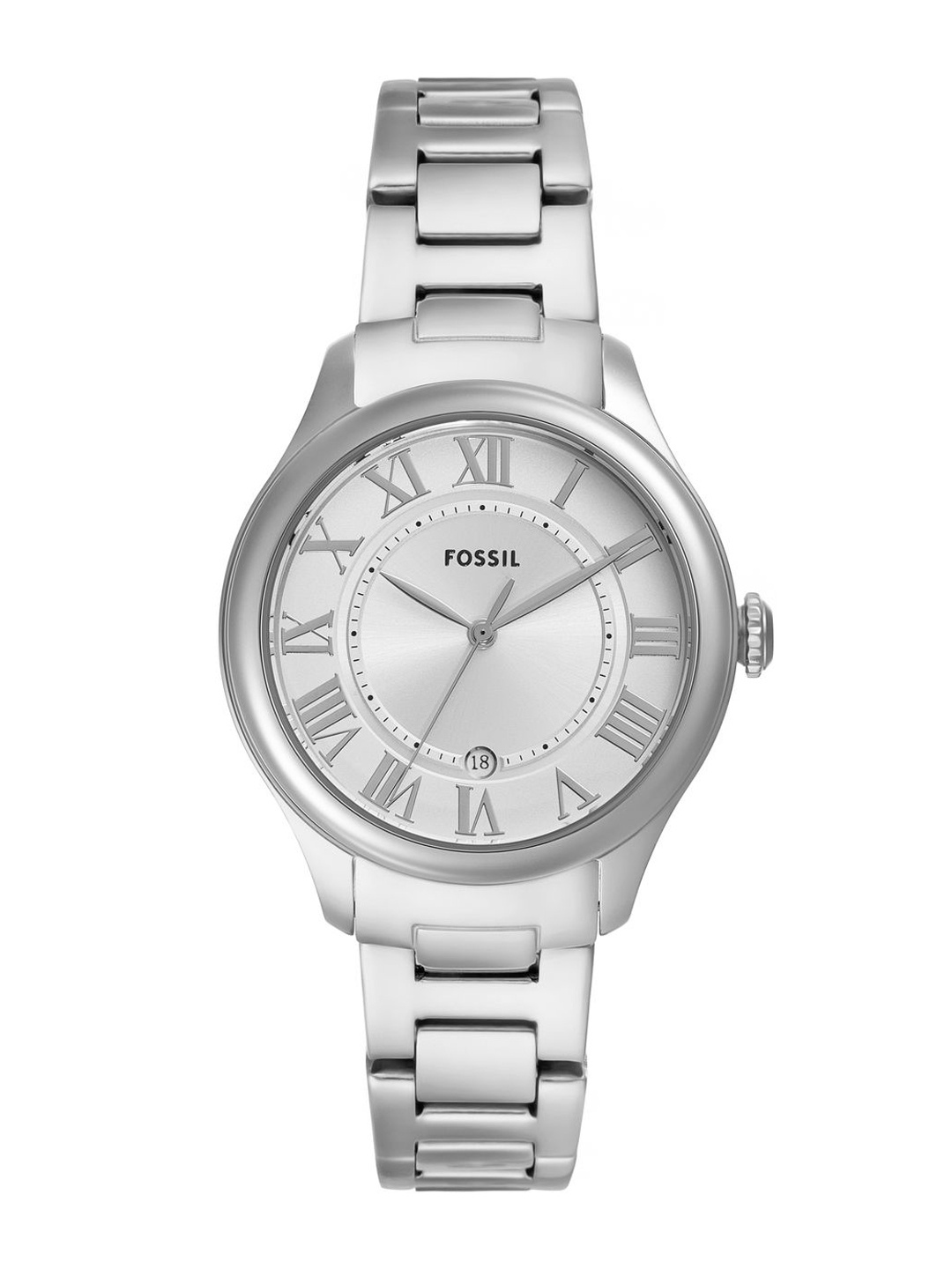 

Fossil Women Dial & Stainless Steel Straps Analogue Watch ES5393, Silver