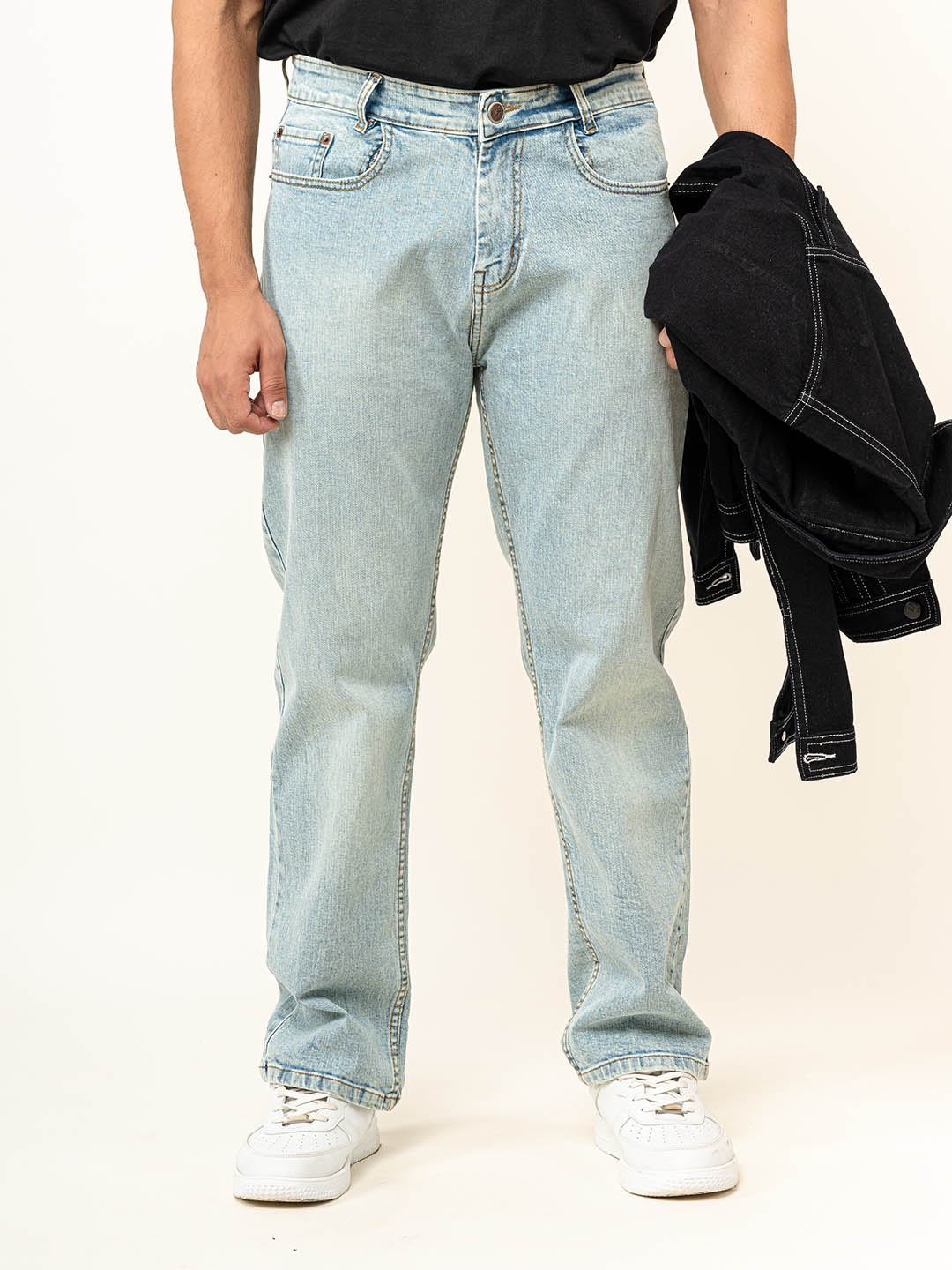 

Tistabene Men Stretchable Jeans, Blue