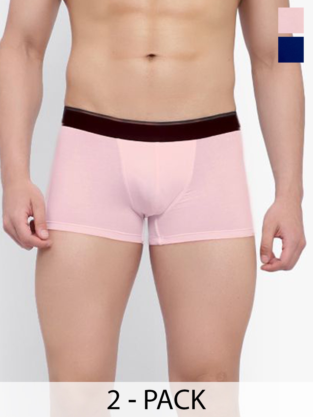 

Bruchi CLUB Pack Of 2 Short Trunks ML-TRNK922-2C, Pink