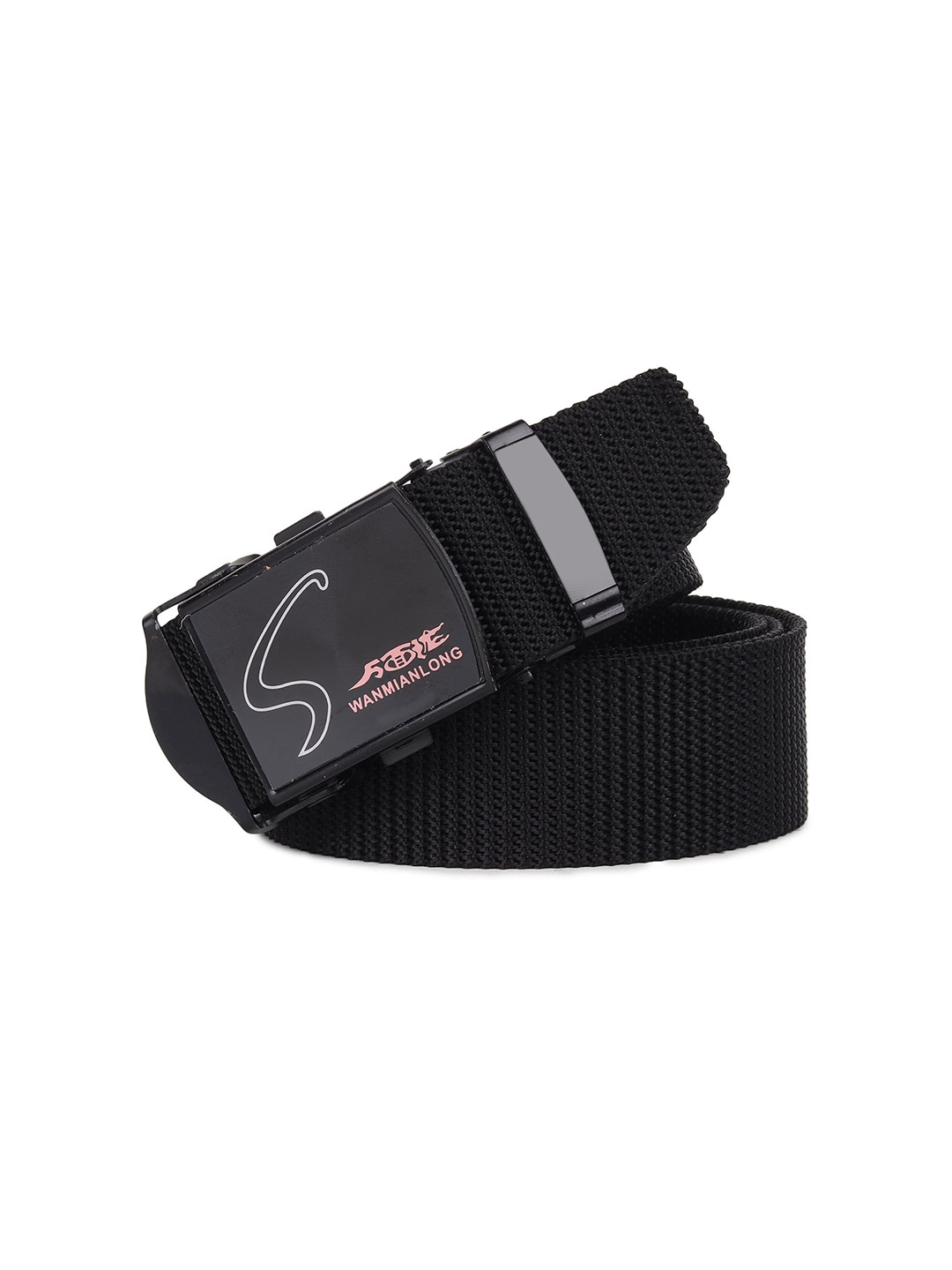 

Provogue Men Textured Belt, Black