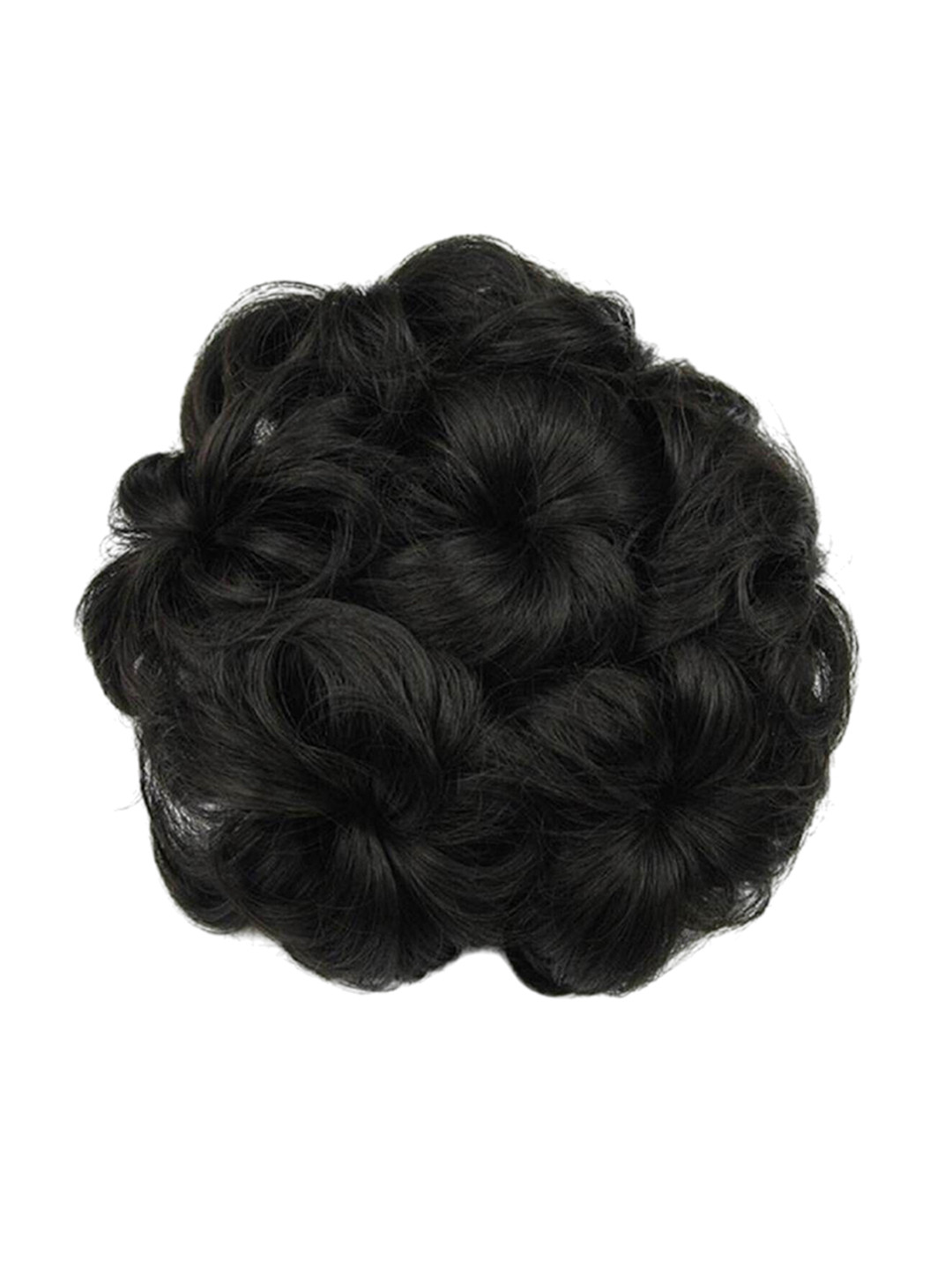 

vister Clip-In Curly Hair Extension - Black - 8 Inch