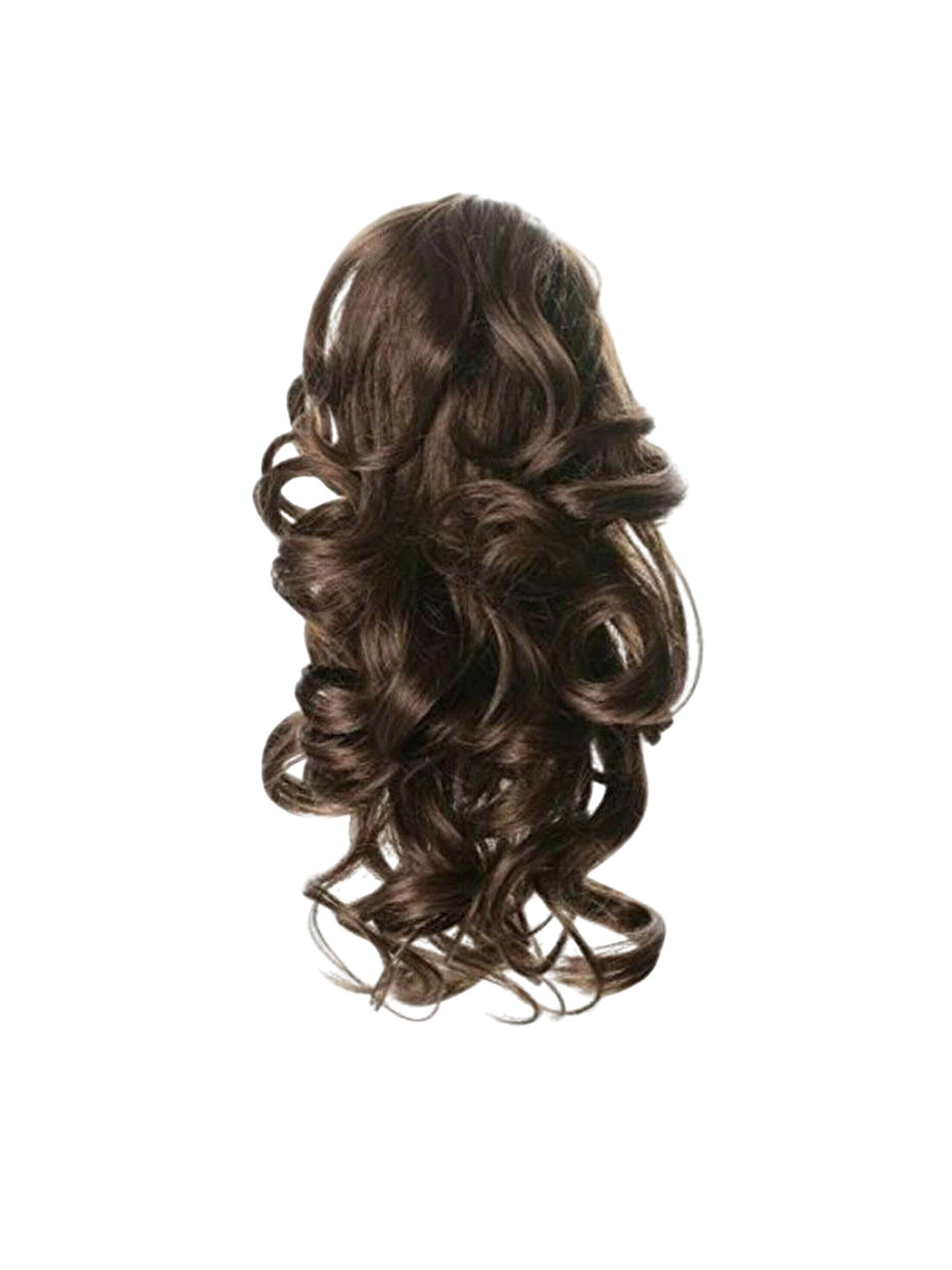 

vister Wavy Clip-In Hair Extension - 20 Inch - Brown