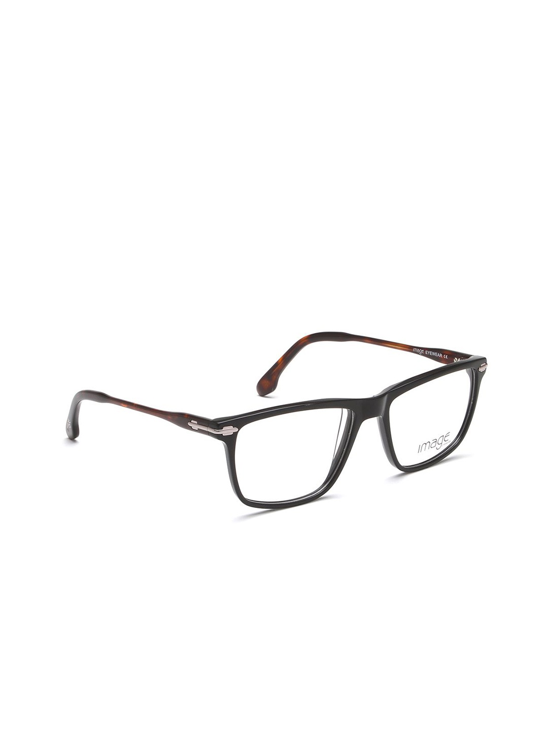 

Image Men Full Rim Rectangle Frames, Black