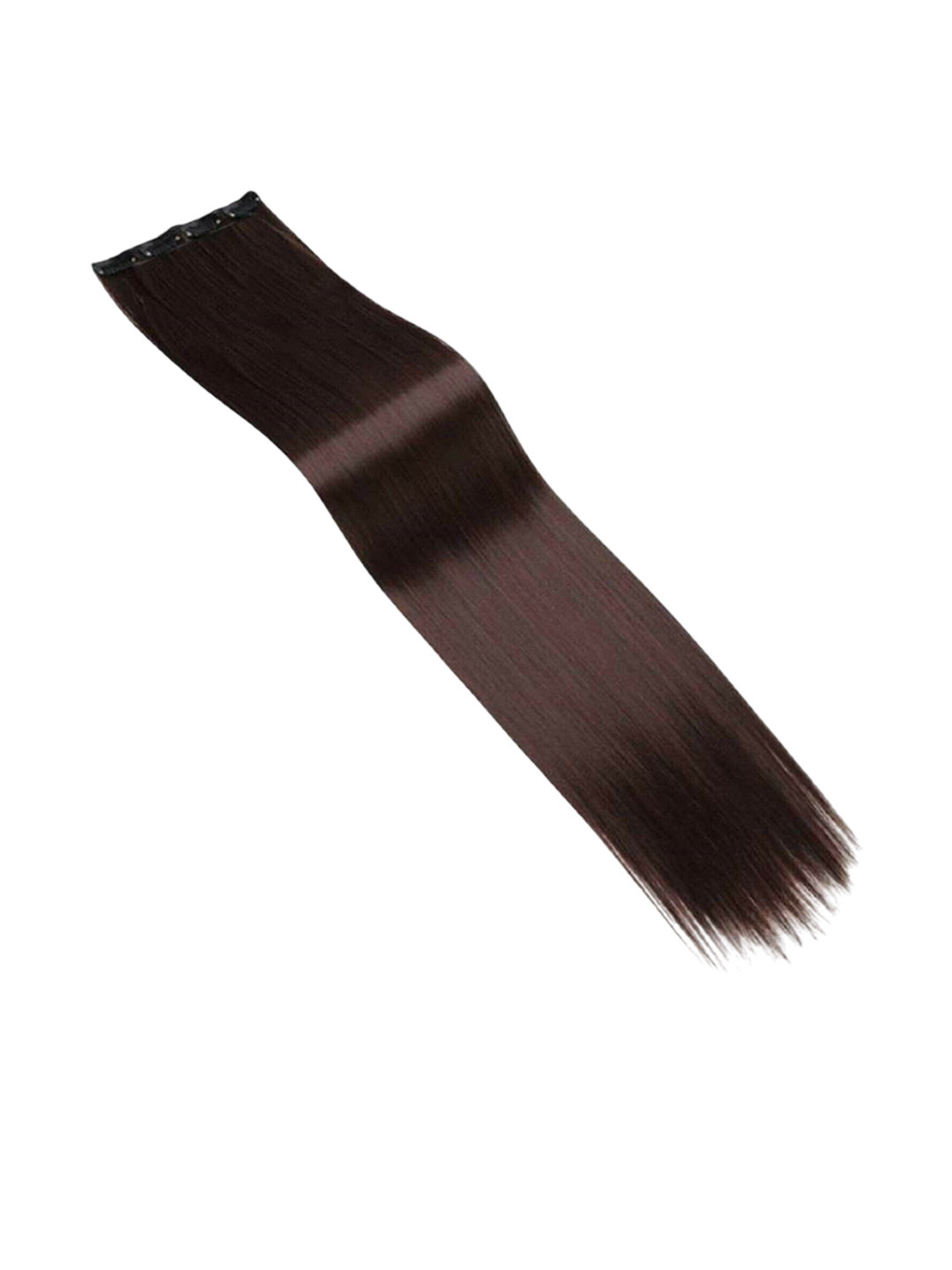 

vister Clip-In Straight Hair Extension - Brown - 24 Inch