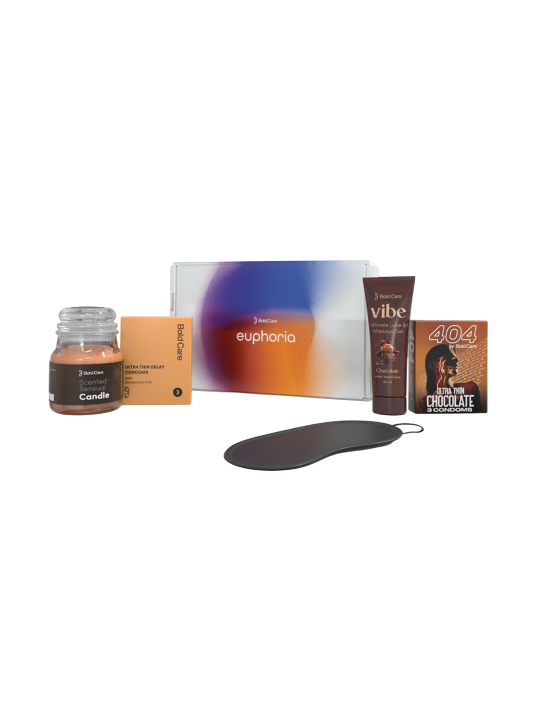 

Bold Care Set of 5 Euphoria Giftset for Couples, White