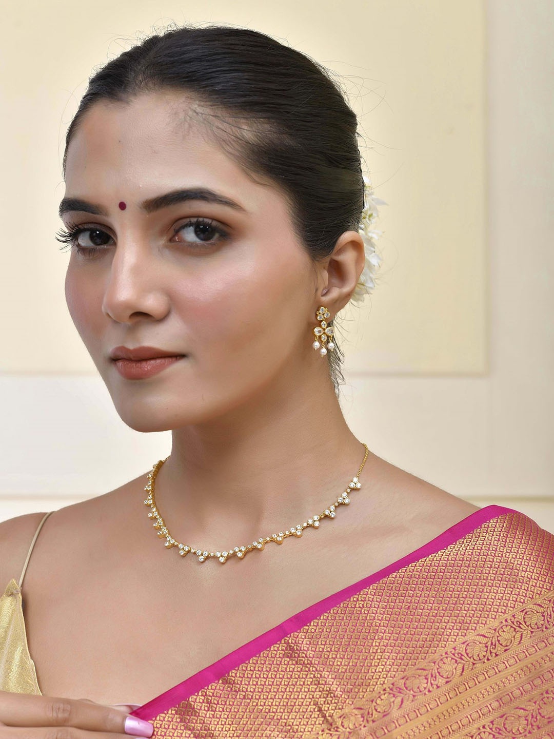 

ROOVI Contemporary Drop Earrings, Gold