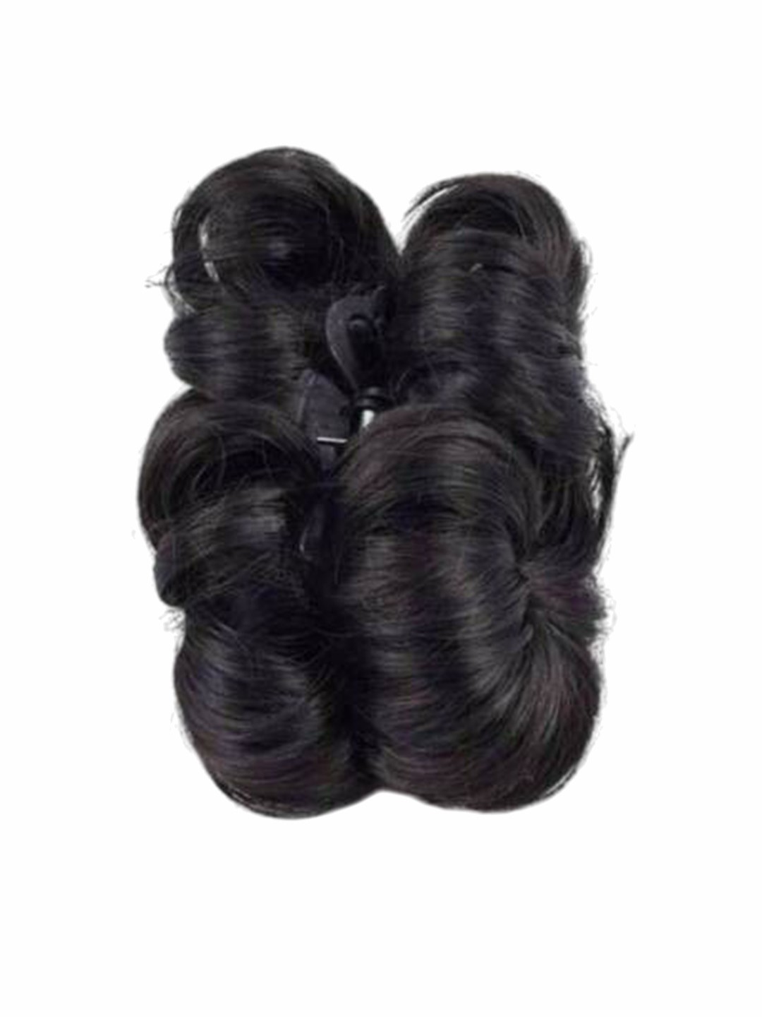 

vister Wavy Clip-In Hair Extension - 6 Inch - Black