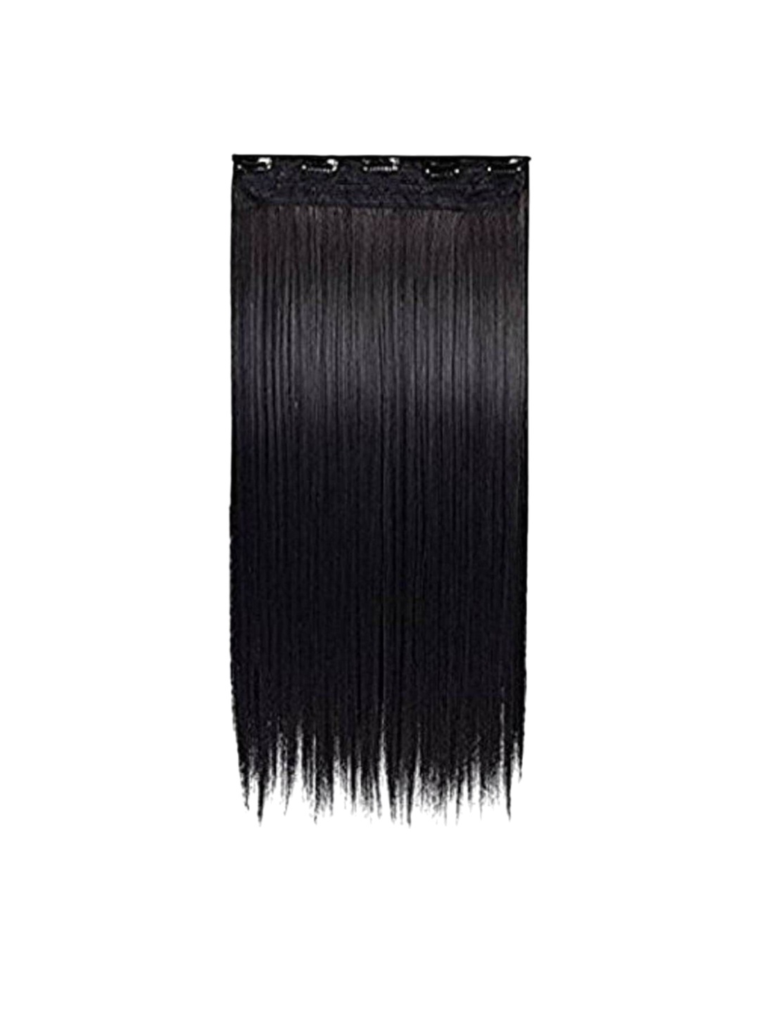 

vister Straight Clip-In Hair Extension - 24 Inch - Black
