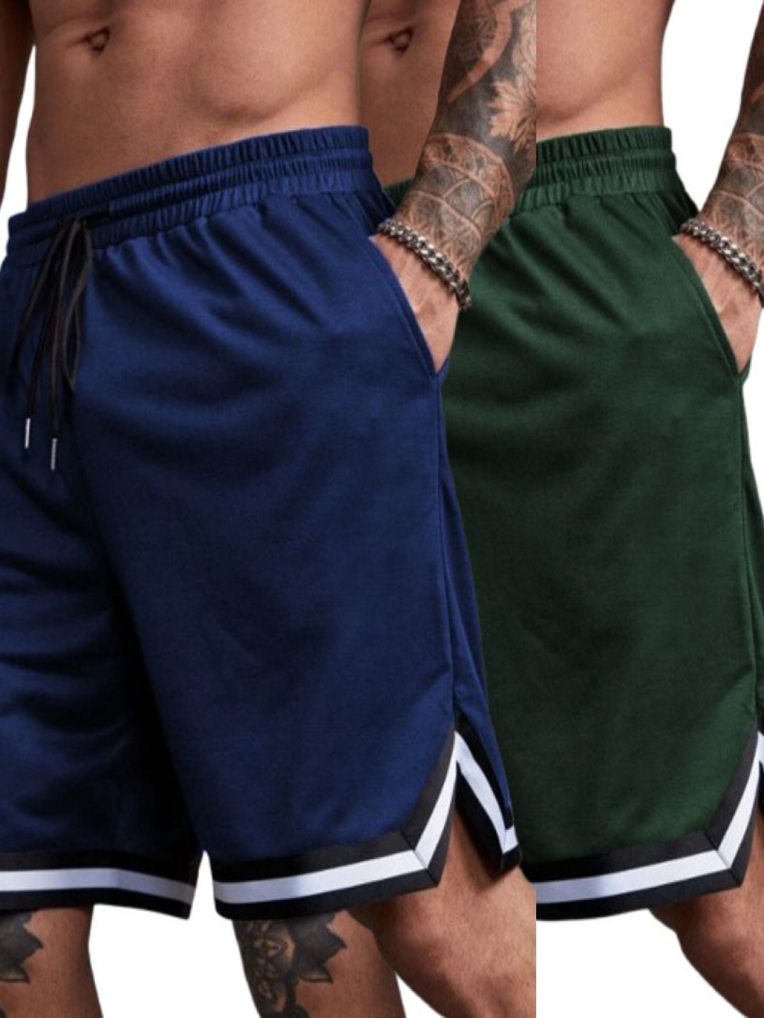 

culish Men High-Rise Regular Fit Regular Shorts, Green