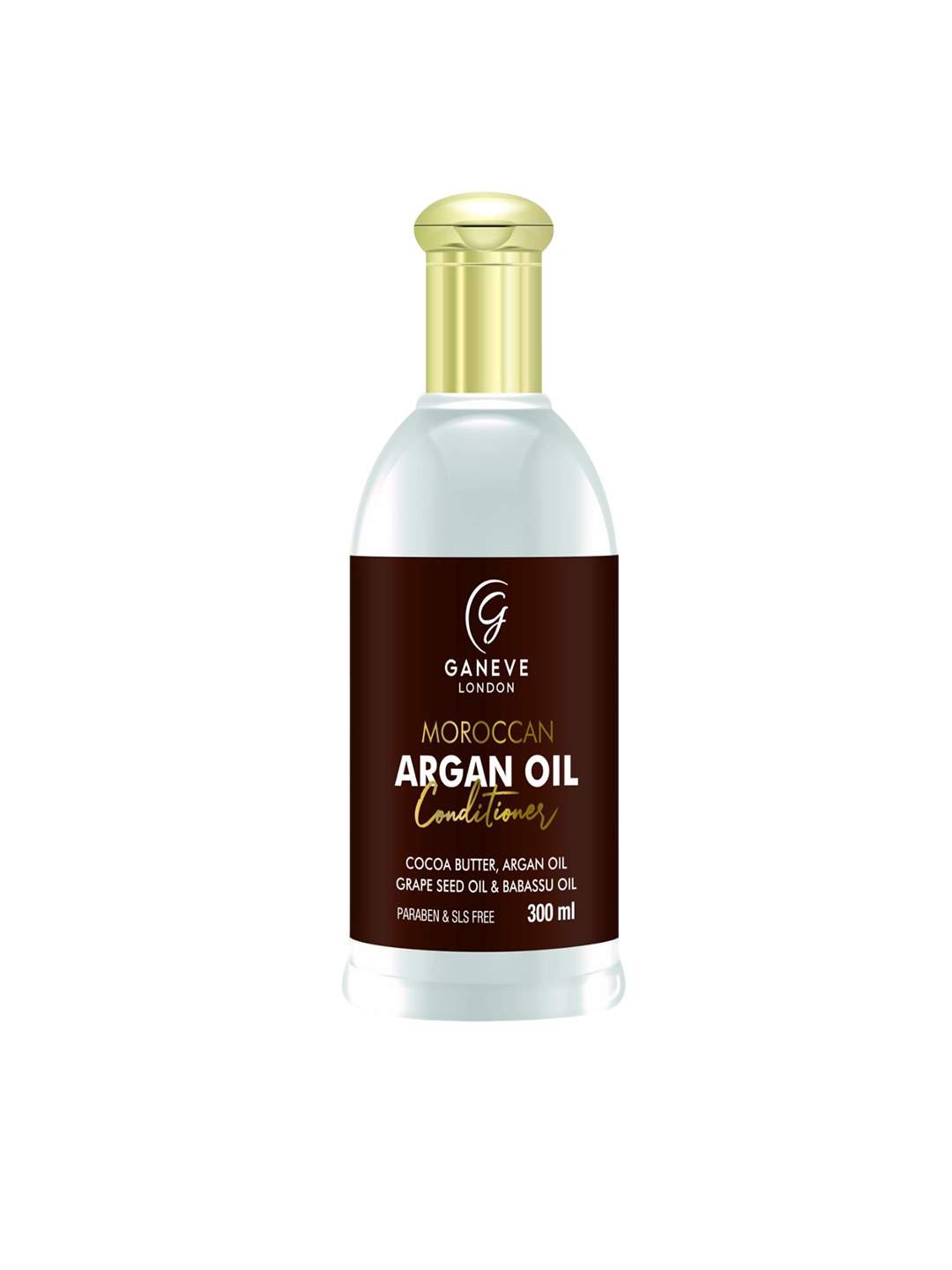 

Ganeve London Moroccan Argan Conditioner- 300 ml, Green