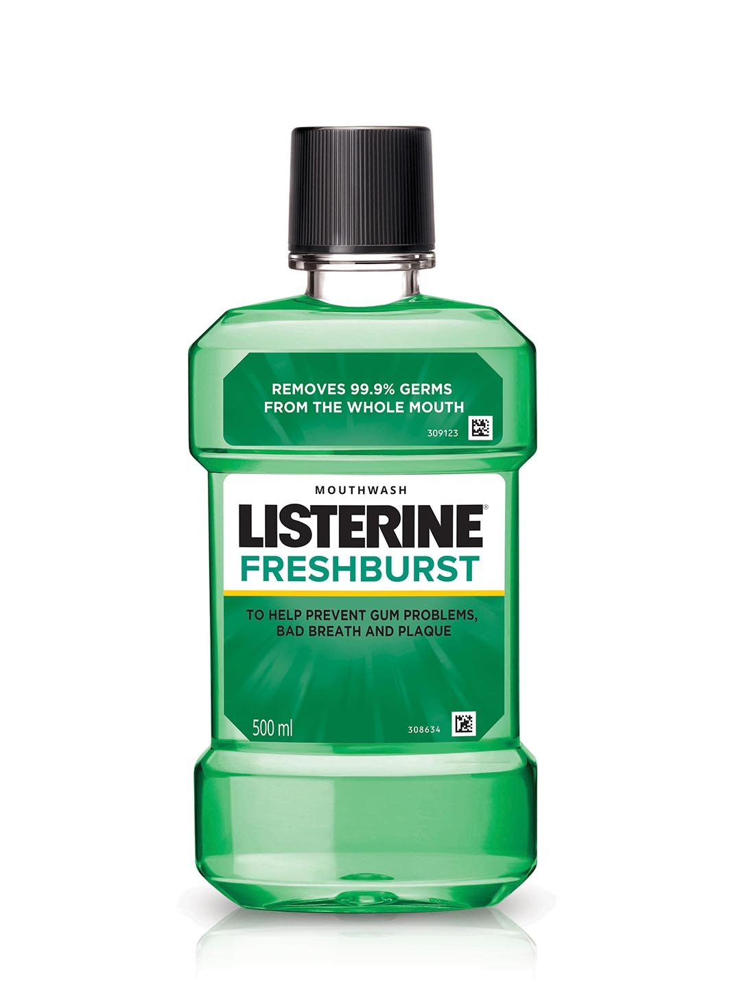 

LISTERINE Freshburst Mouthwash Prevent Gum Problems - 500ml, Green