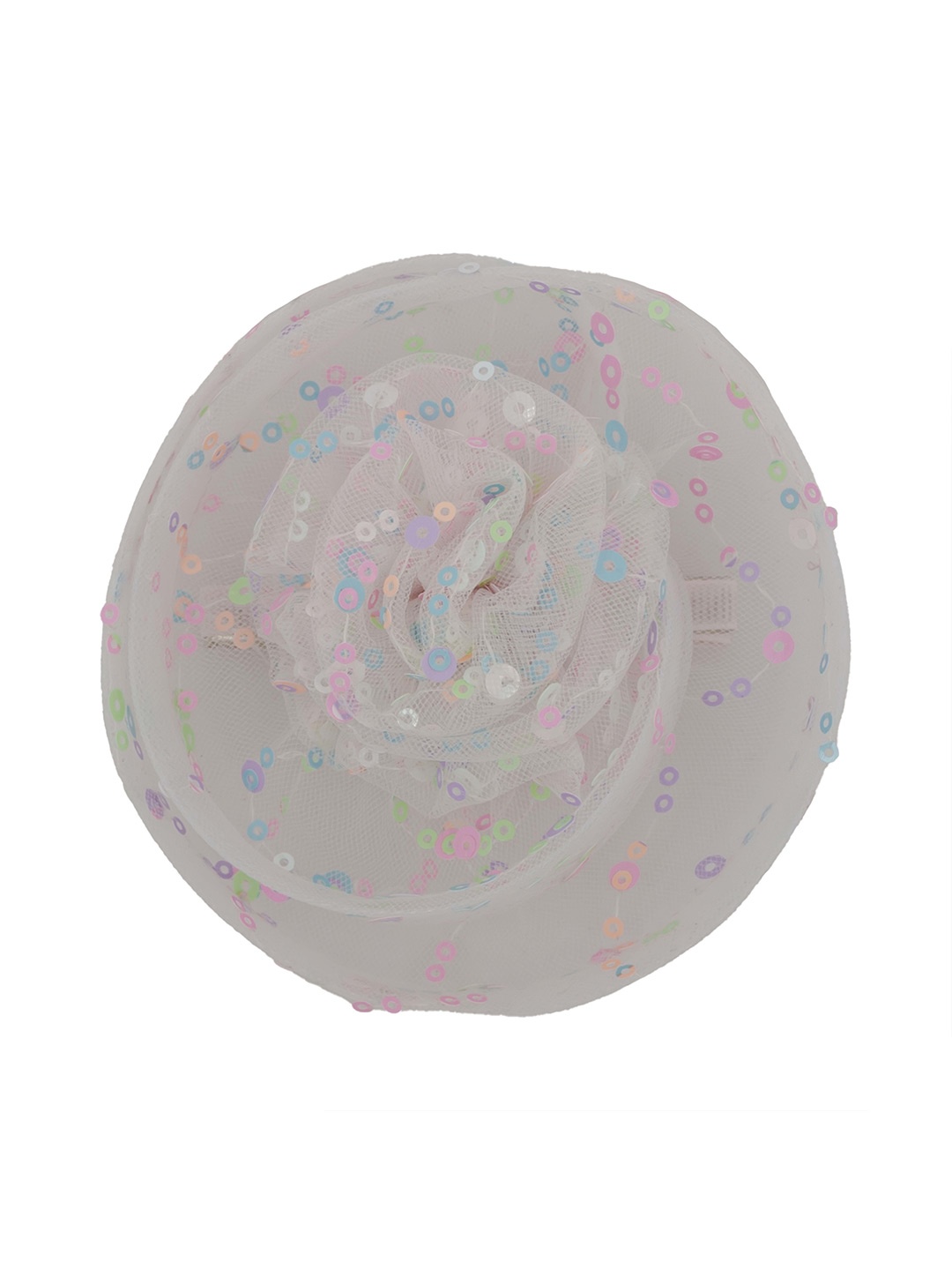 

Aye Candy Girls Alligator Hair Clip, White