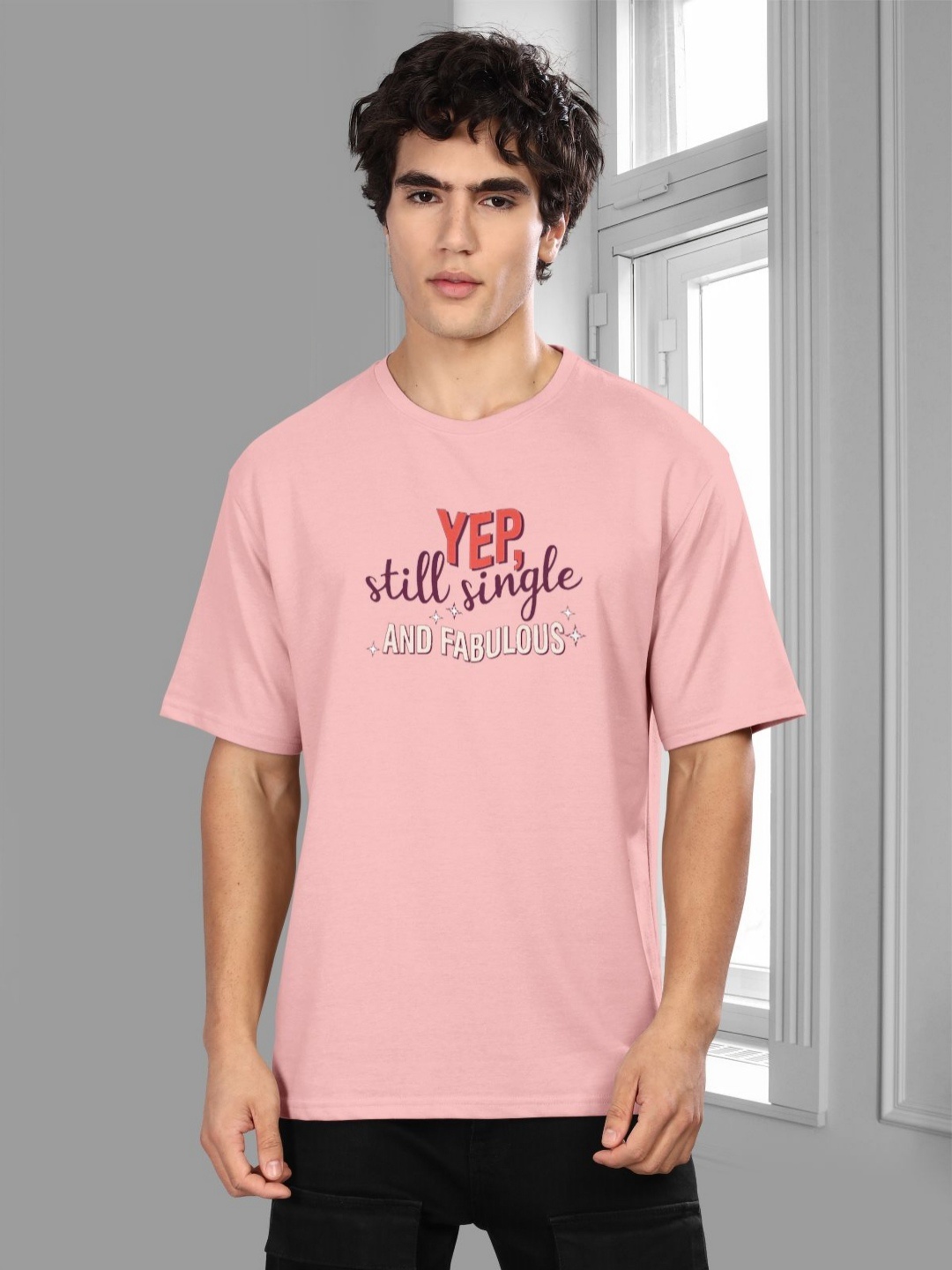 

BULLMER Men Printed T-shirt, Pink
