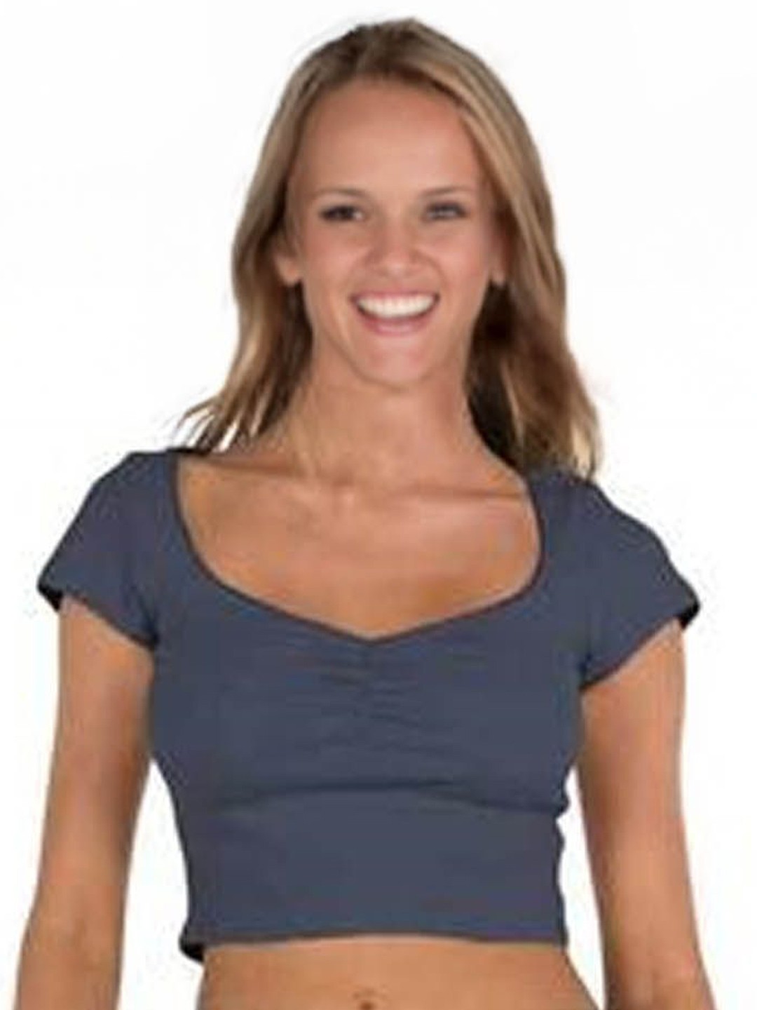 

StyleCast Crop Top, Grey