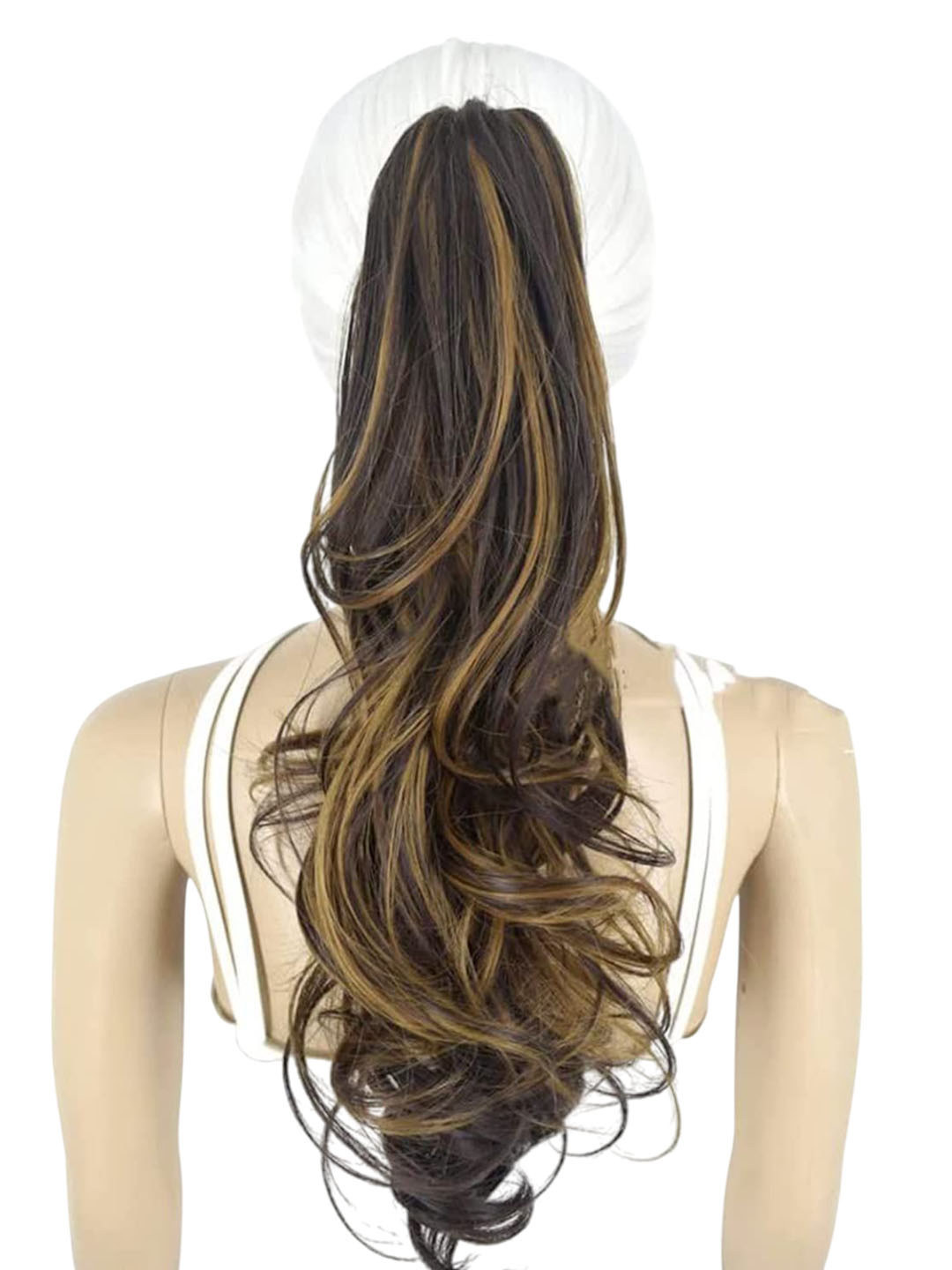 

vister Wavy Tape-In Hair Extension - 24 Inch - Highlight, Rose gold