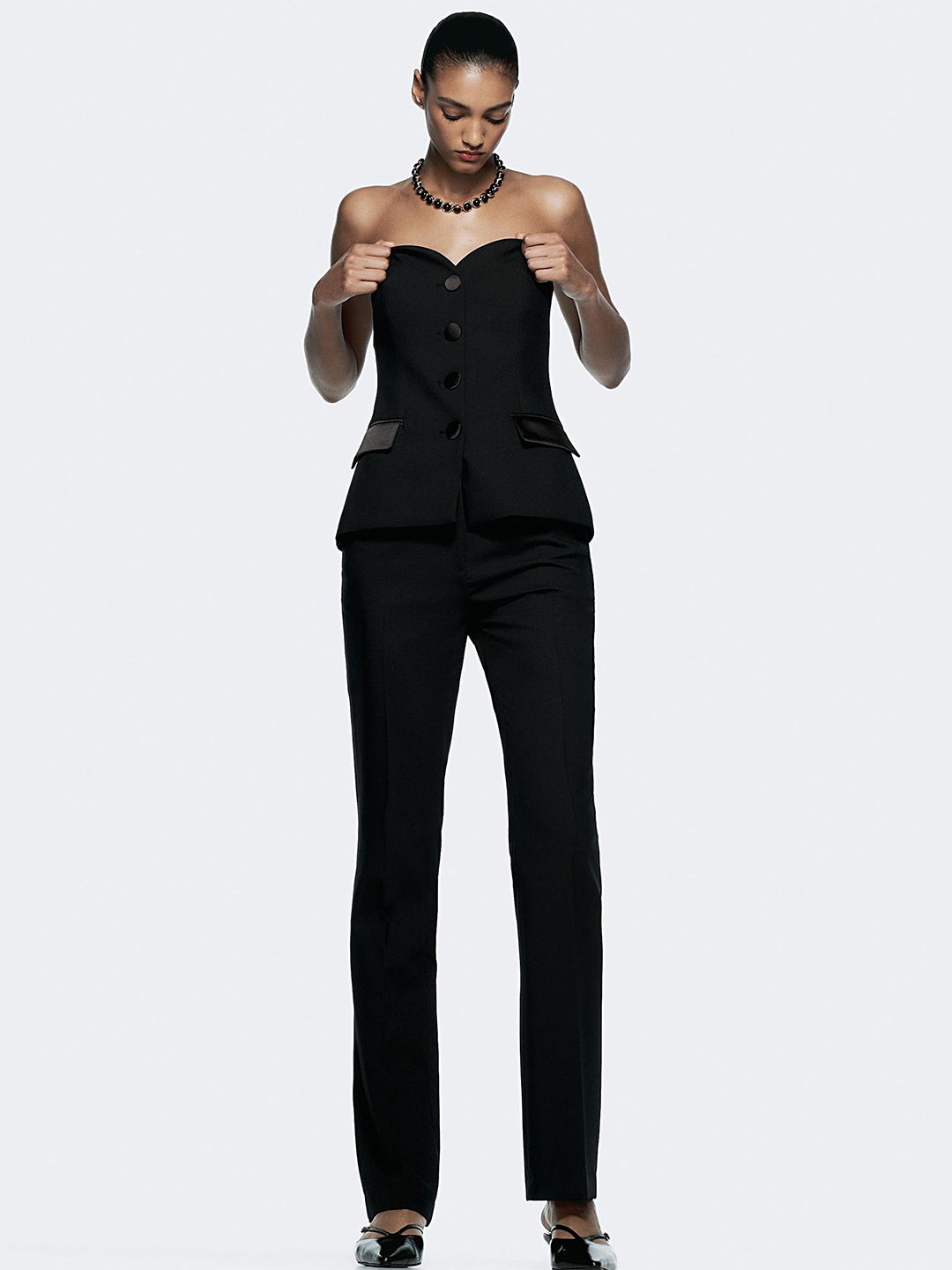 

LULU & SKY Tube Top, Black