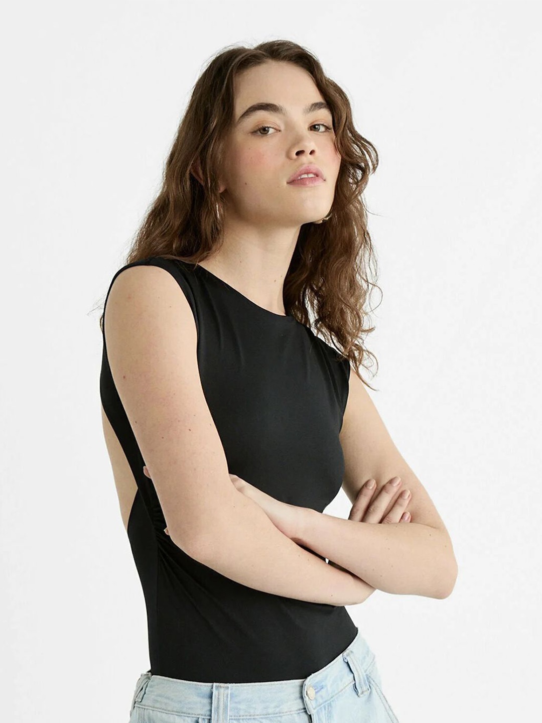 

LULU & SKY Top, Black