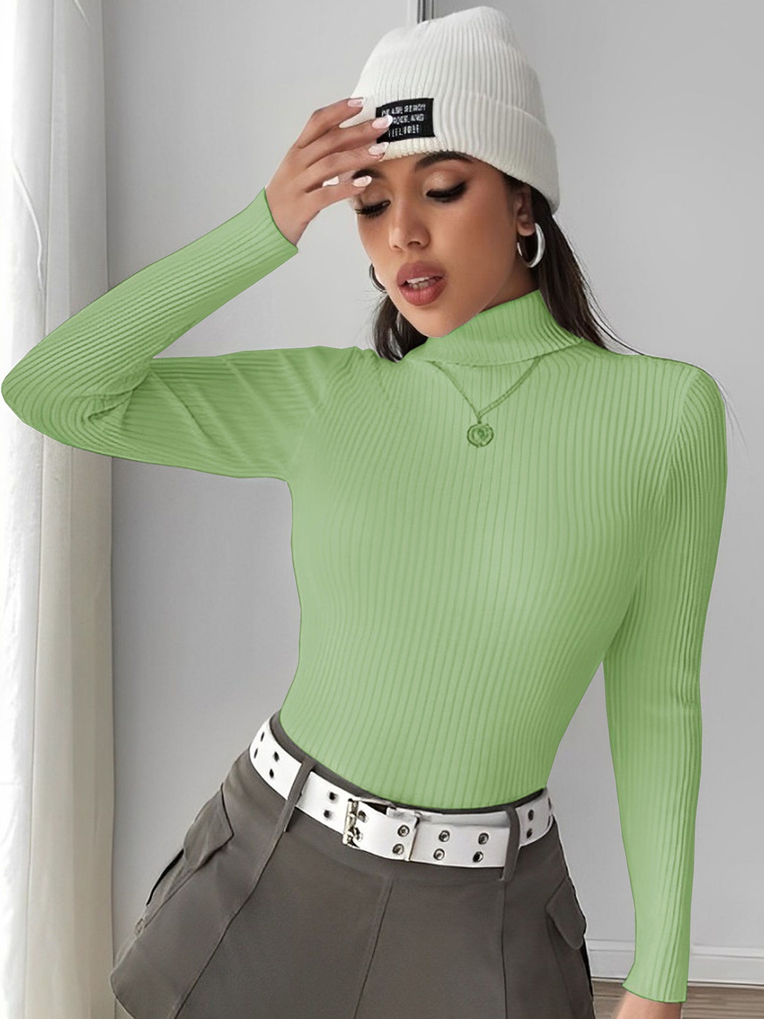 

LECOWAR Cotton Top, Green